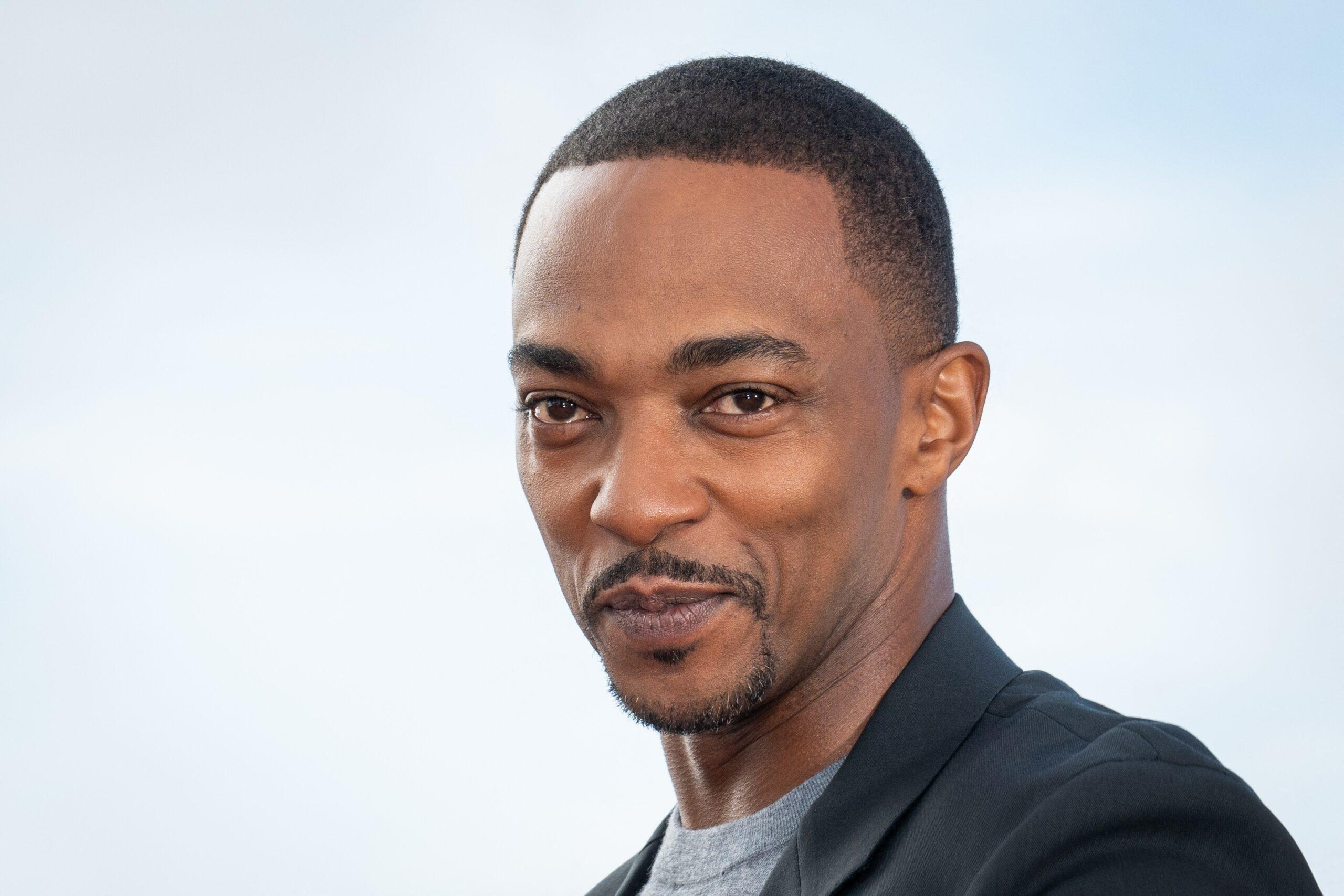 Anthony Mackie attends the "Captain America: Brave New World" photocall