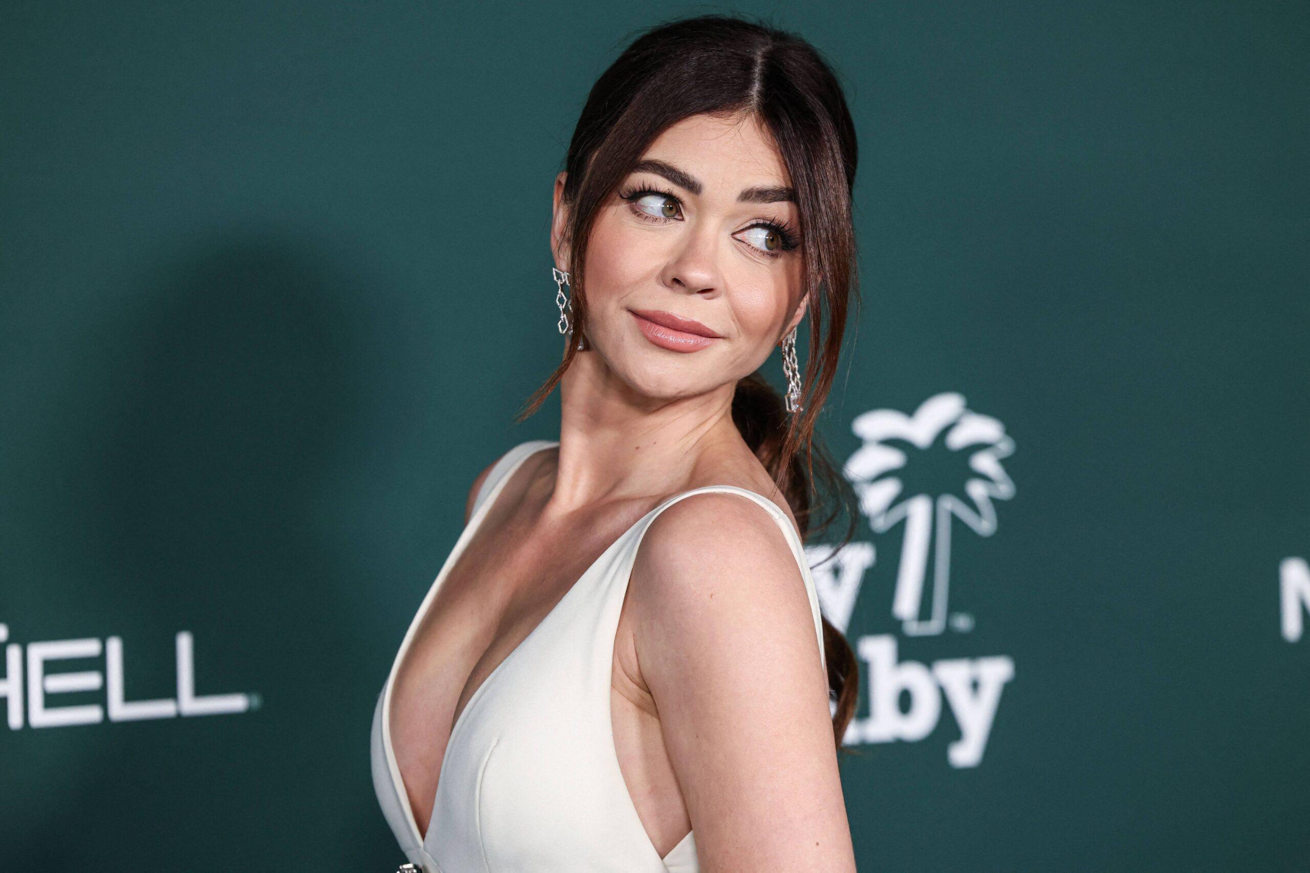 Sarah Hyland at 2024 Baby2Baby Gala Presented by Paul Mitchell held at the Pacific Design Center