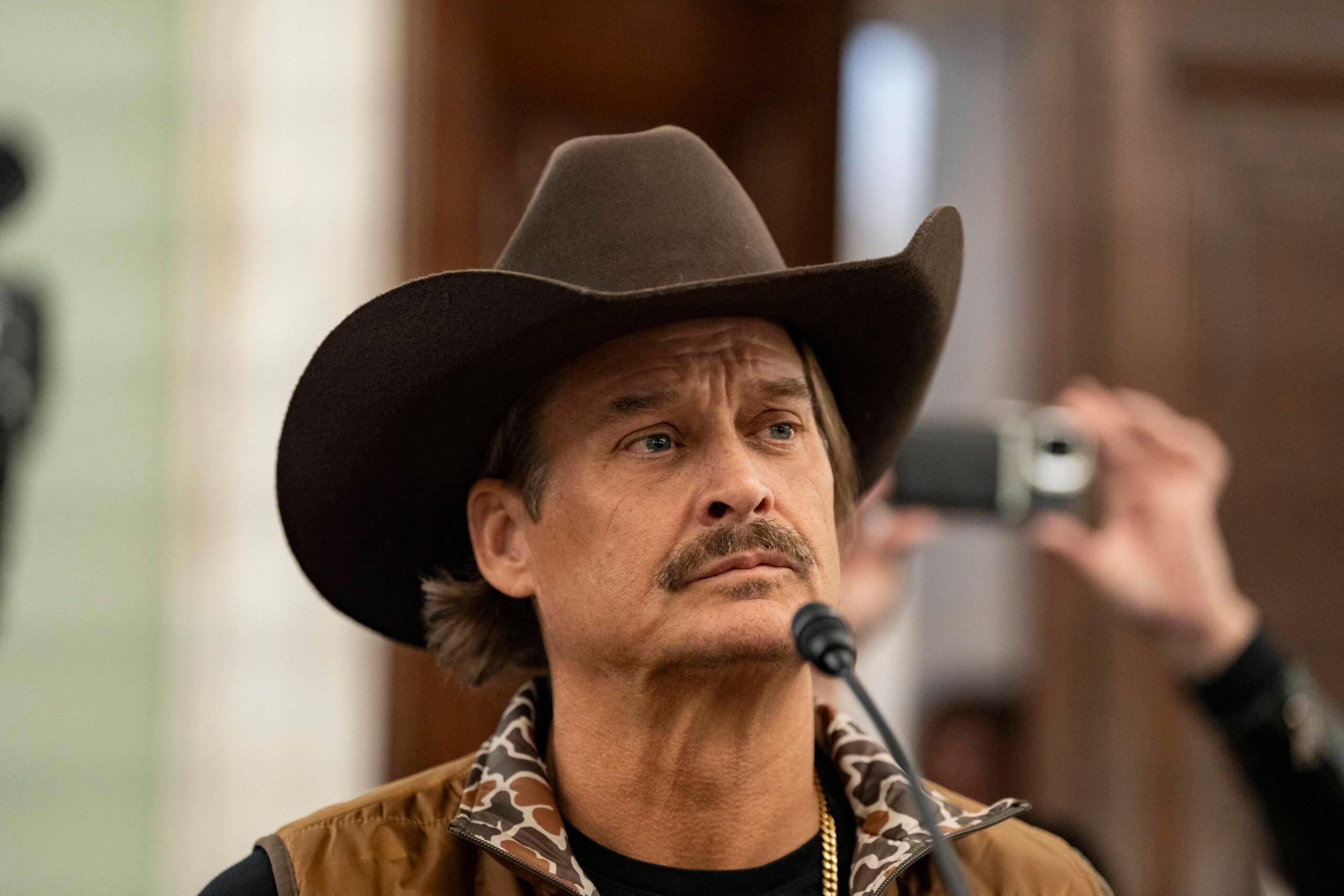 Kid Rock in a hearing