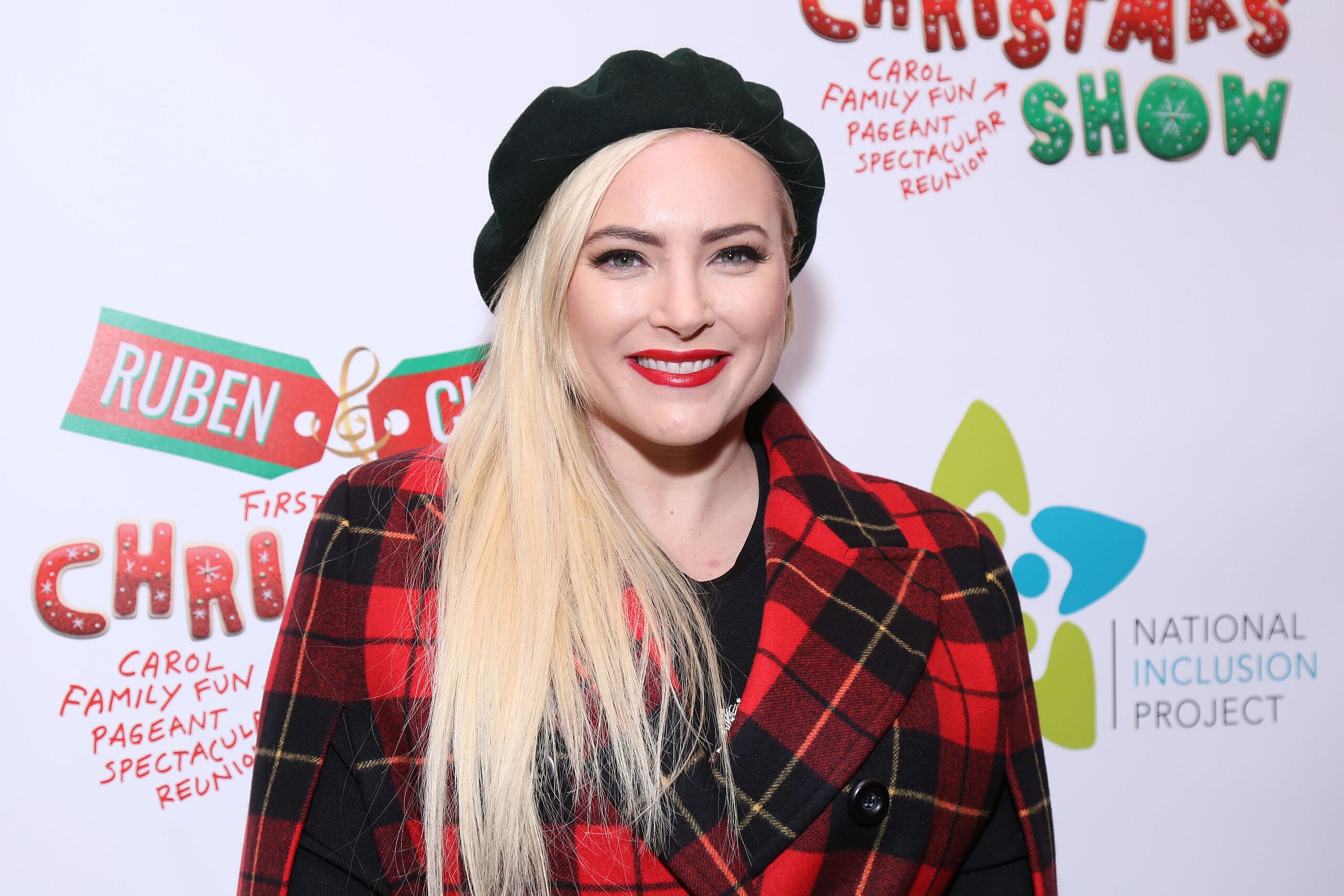 Meghan McCain at Ruben and Clay Christmas Show Opening Night