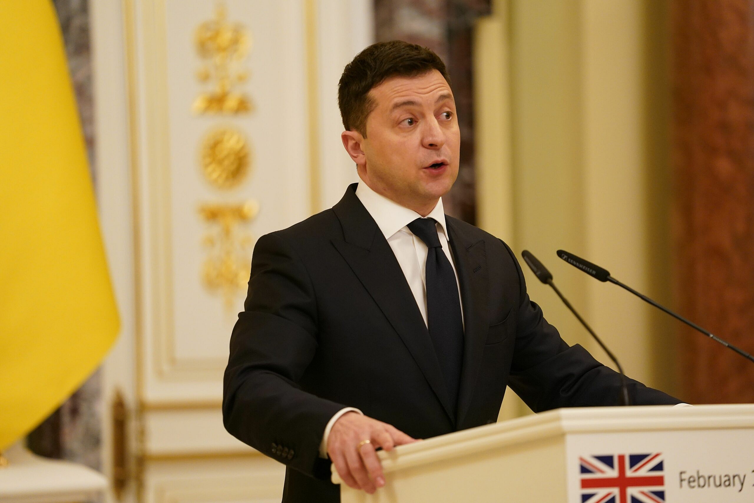 Ukraine President Volodymyr Zelensky asks President Biden for more