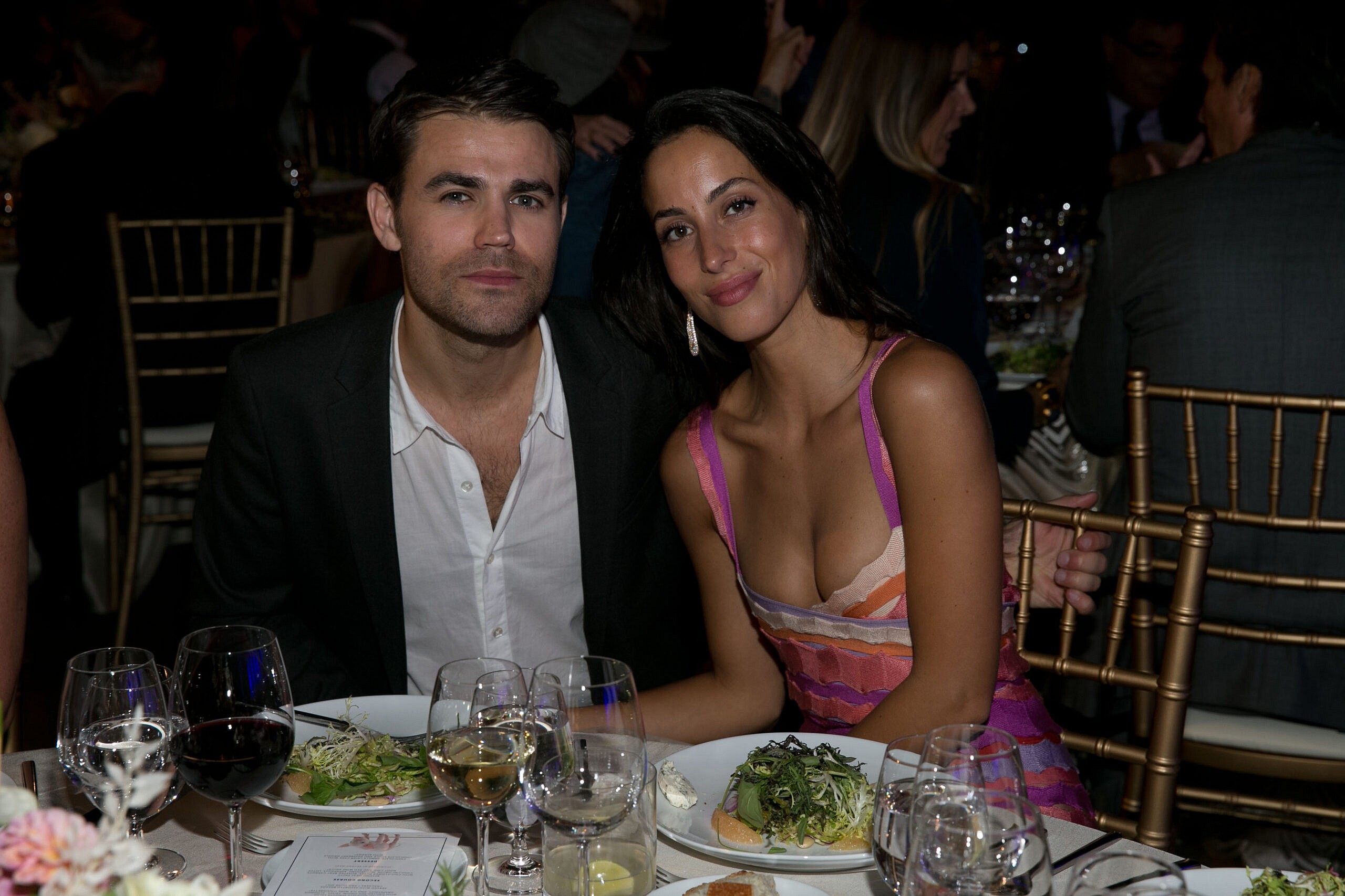 Paul Wesley and Ines De Ramon.