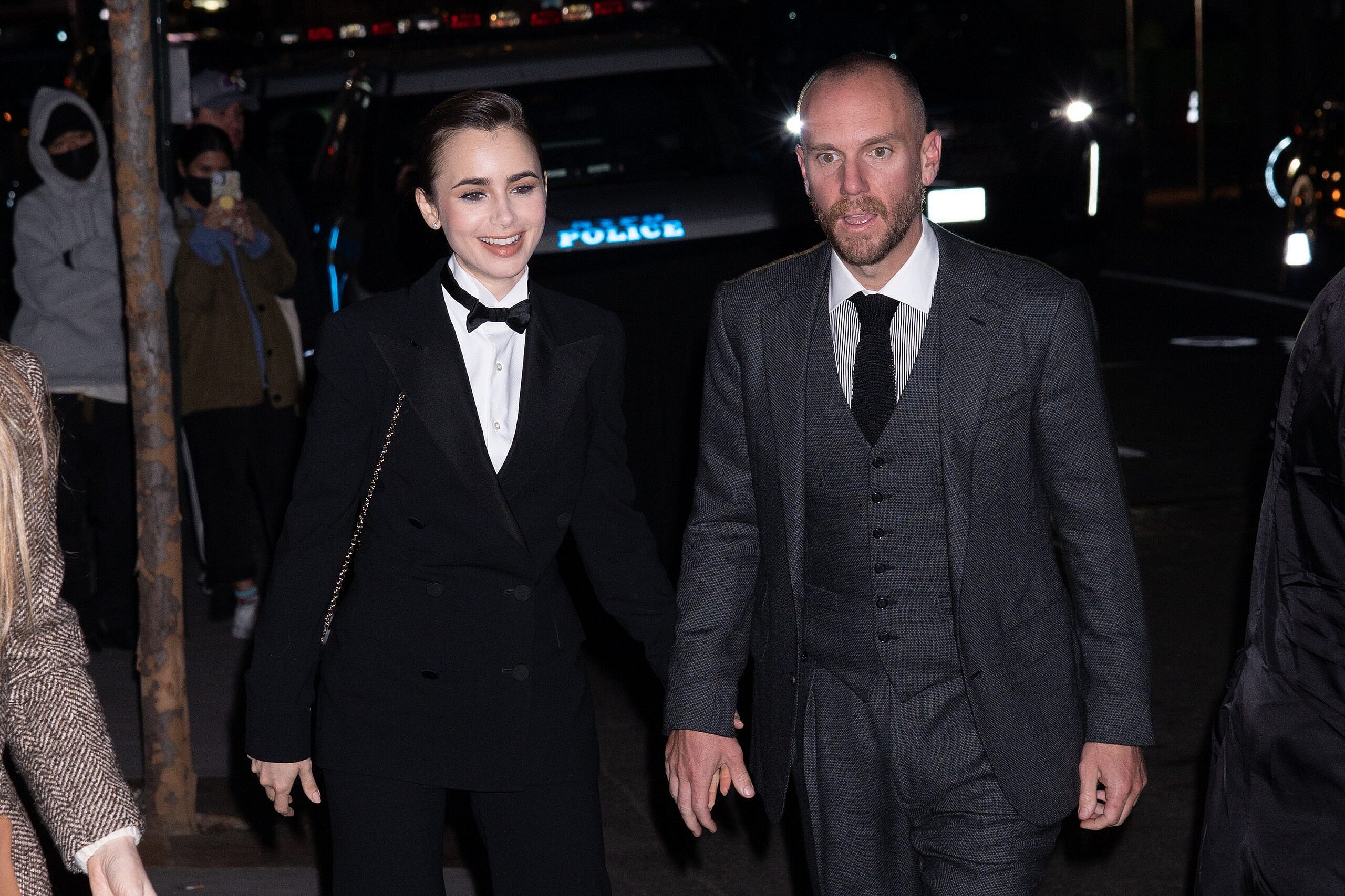 Lily Collins, Charlie McDowell.