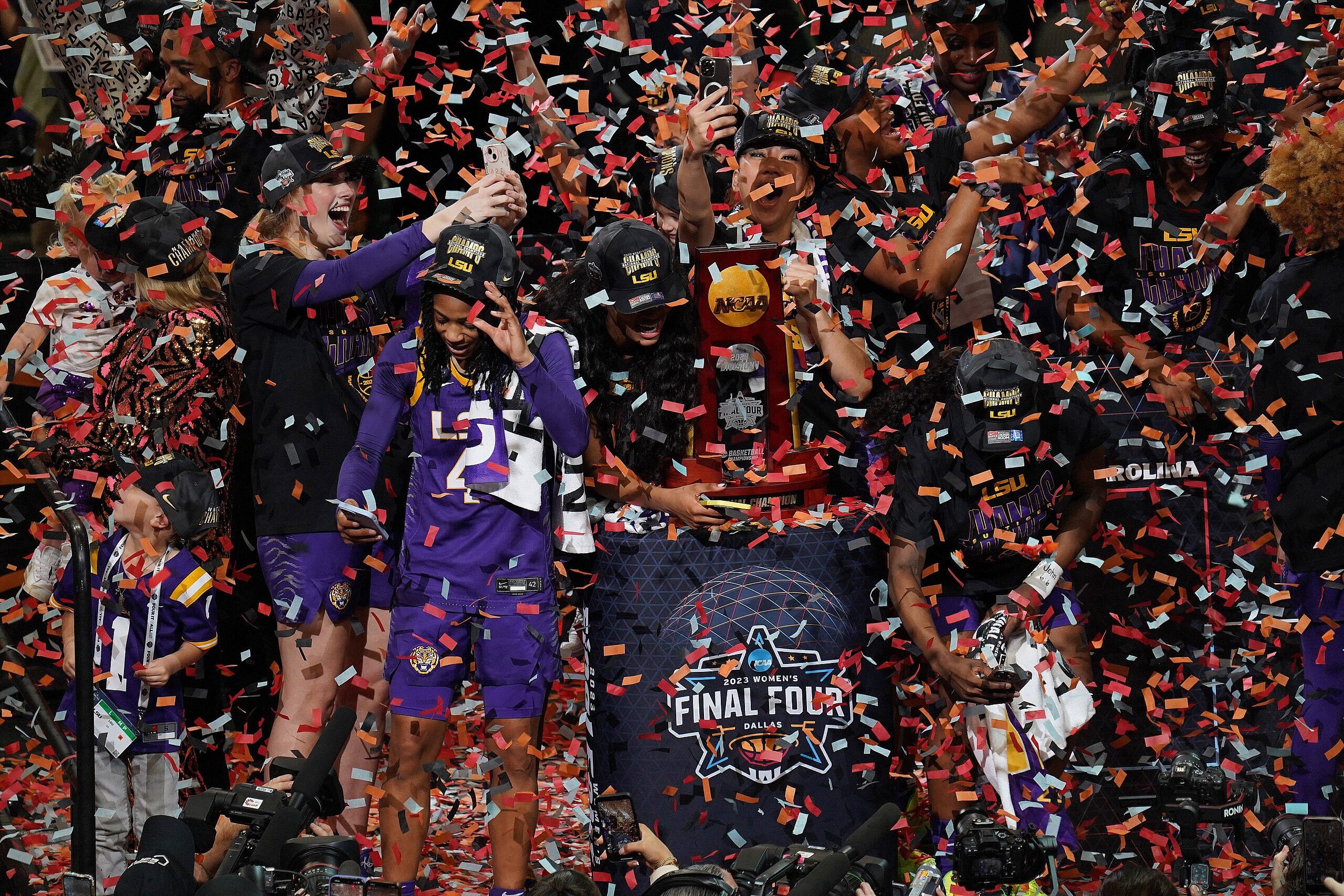 LSU women's basketball champions