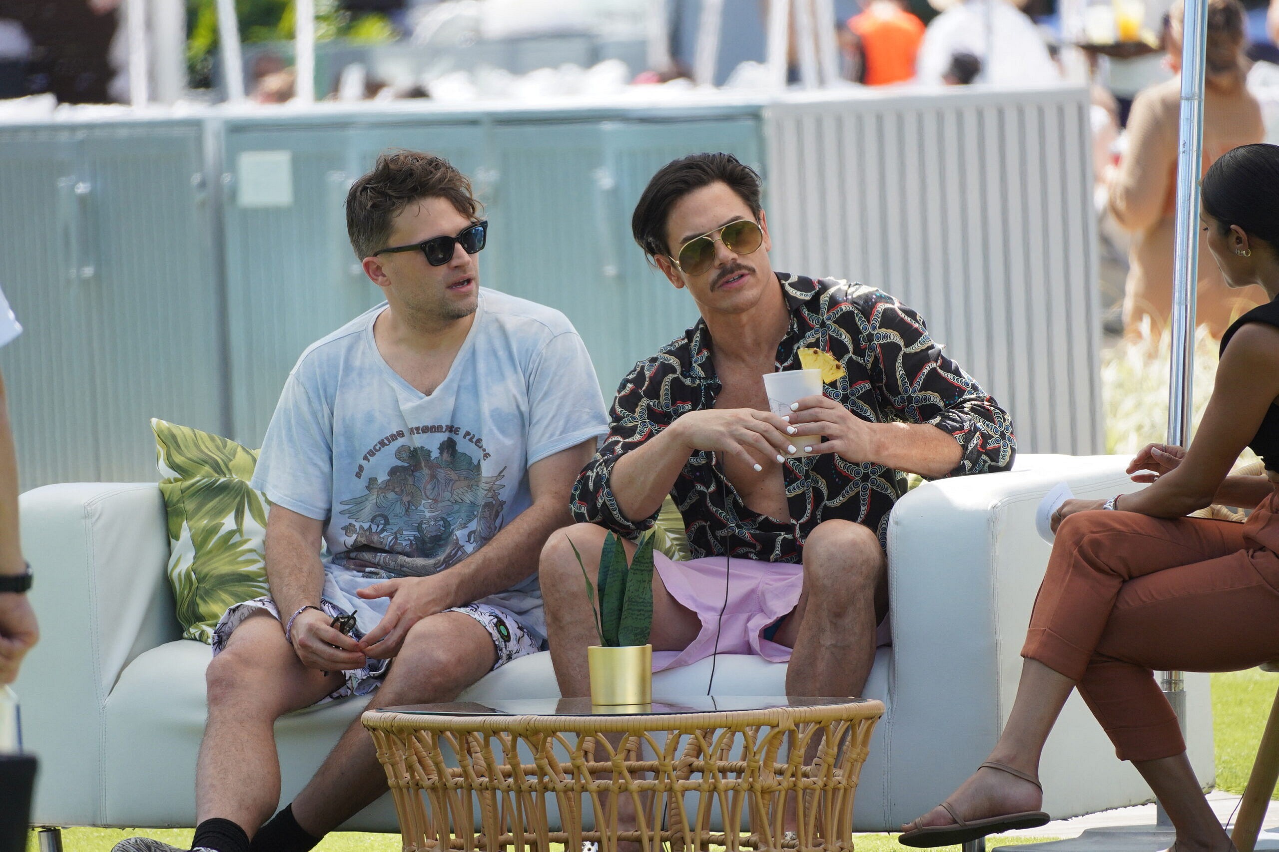 apos Vanderpump Rules apos star Tom Schwartz shrugs off his recent dating drama as he films in Miami Beach