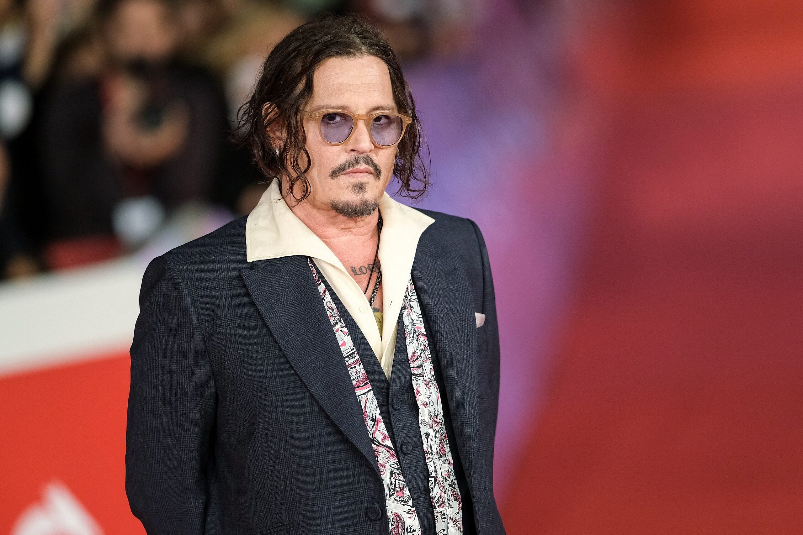 Johnny Depp at Modi, Three Days on the Wing of Madness during the 19th Rome Film Festival in Rome, Italy