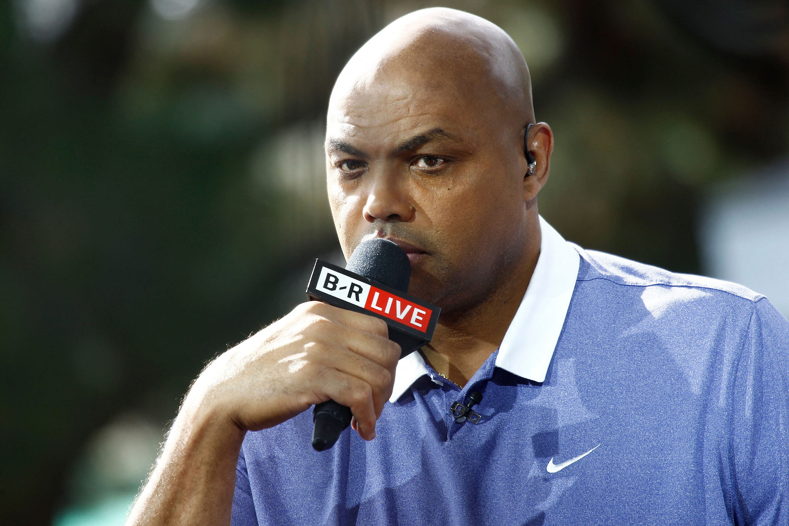 Charles Barkley commentating