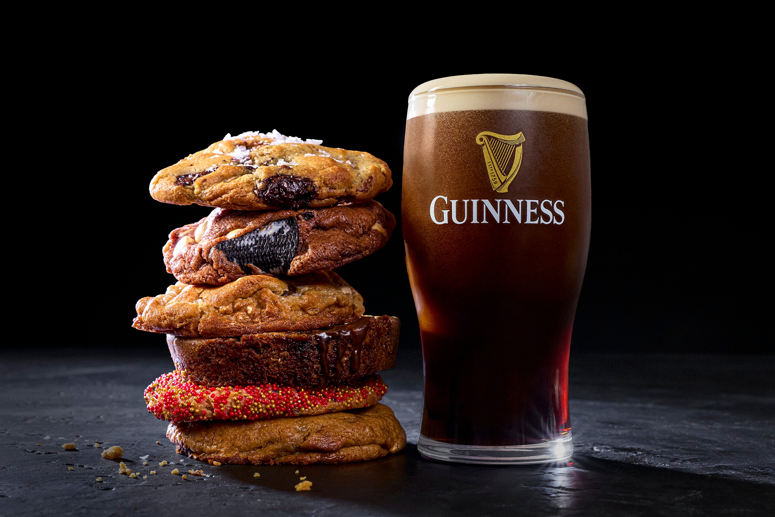 Guinness and Last Crumb cookie collaboration.
