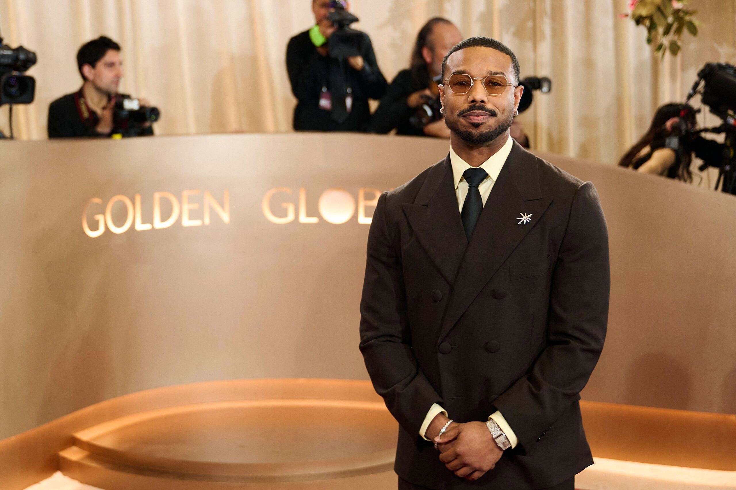Michael B. Jordan at Golden Globes 2026