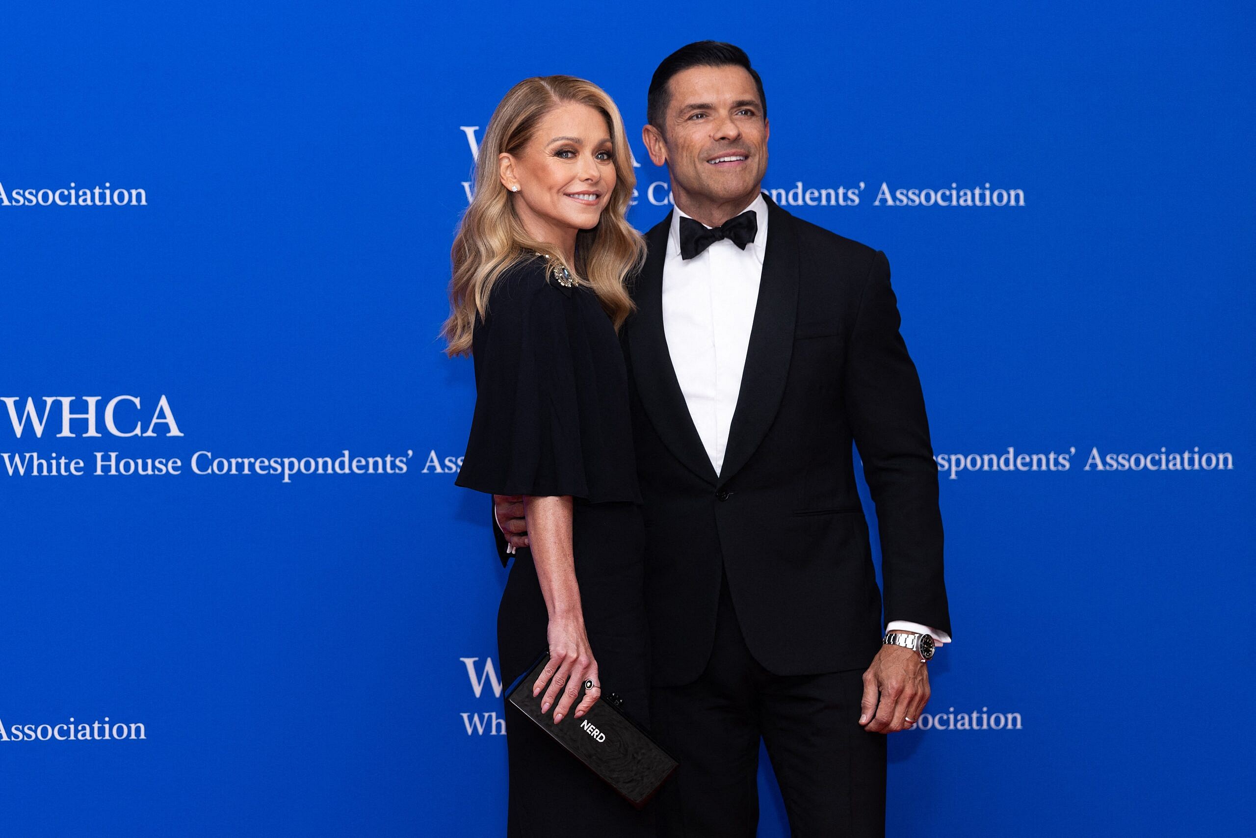 Kelly Ripa & Mark Consuelos at the 2023 White House Correspondents Dinner