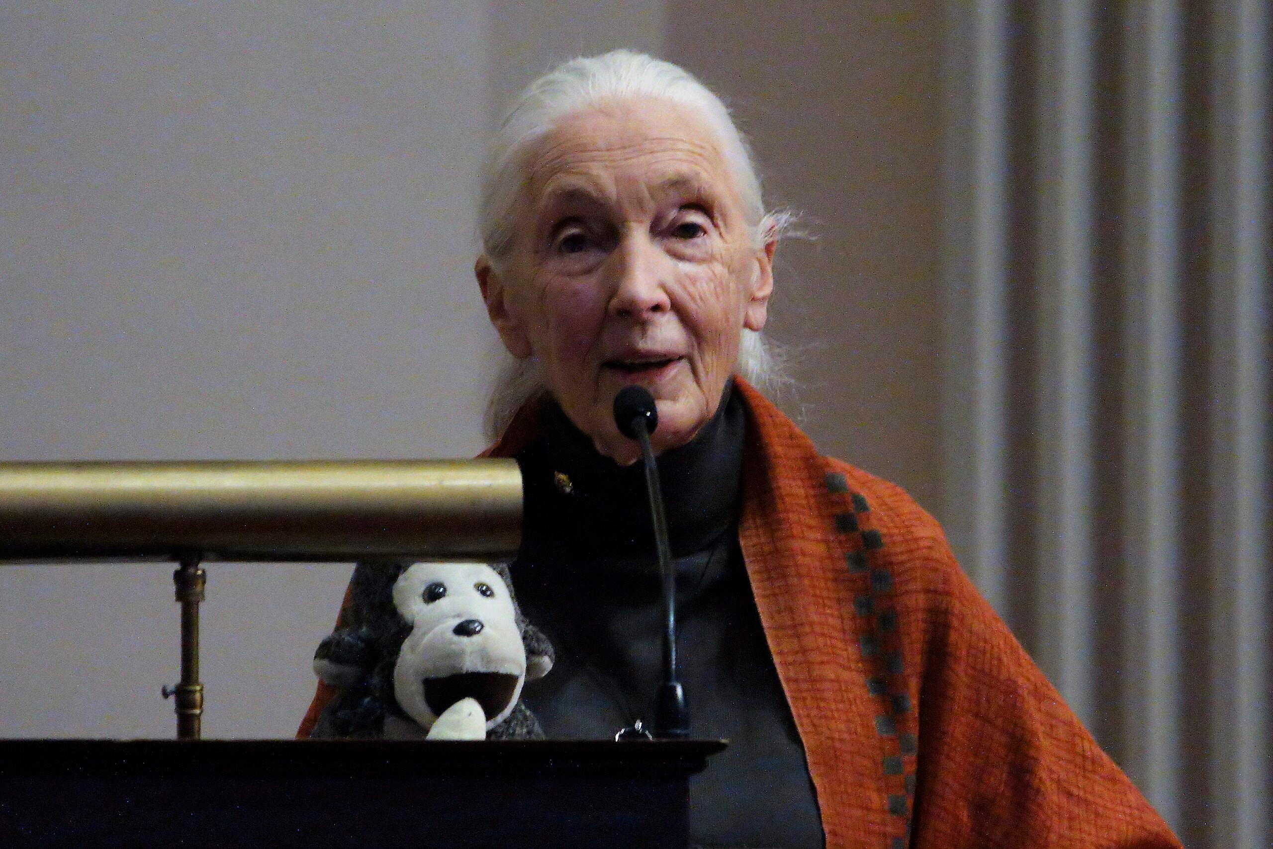 Dr. Jane Goodall Inspiring Hope through action at University of Maryland