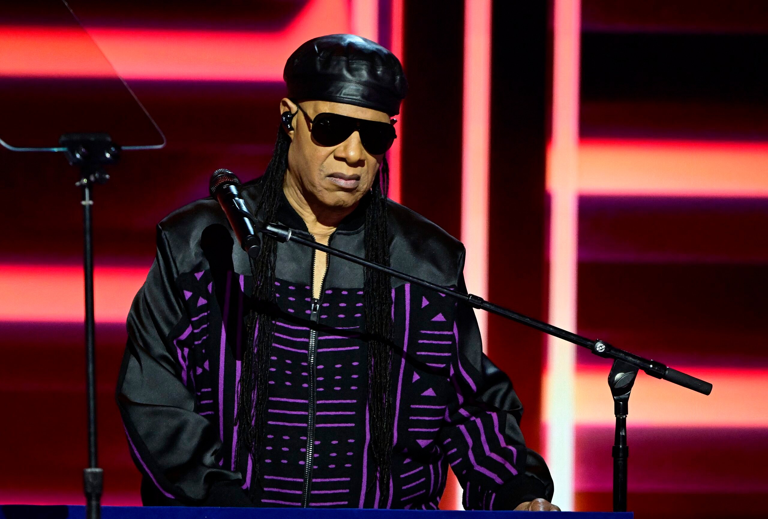 Stevie Wonder at 2024 Democratic National Convention