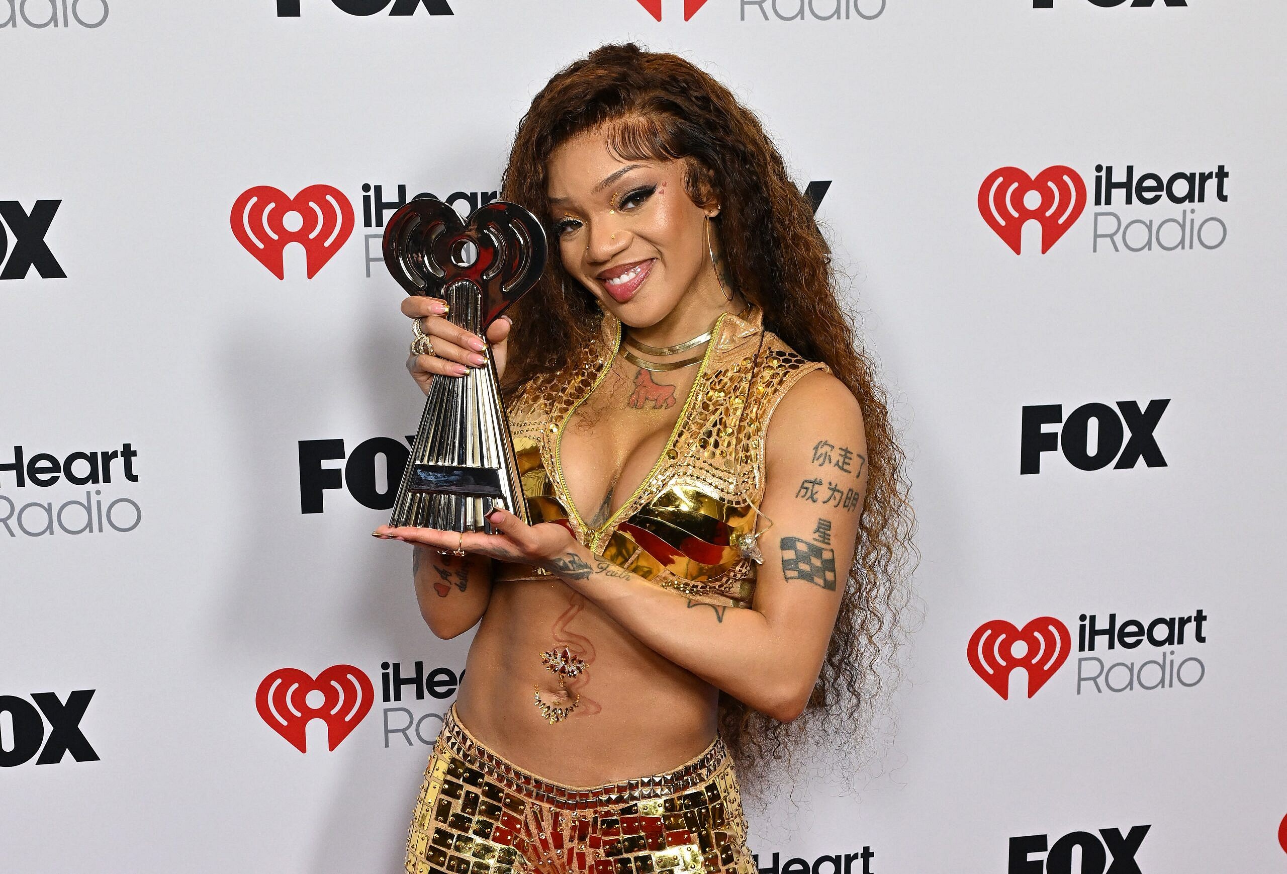 GloRilla at 2025 iHeartRadio Music Awards