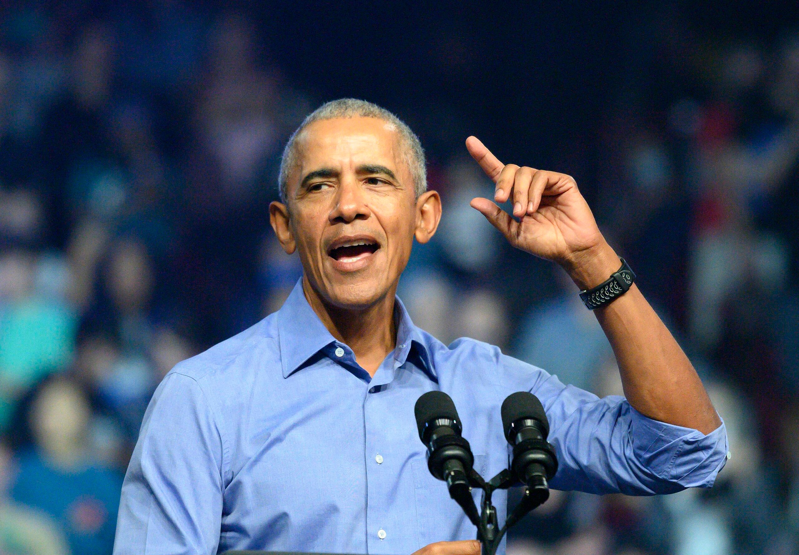 Barack Obama speaking