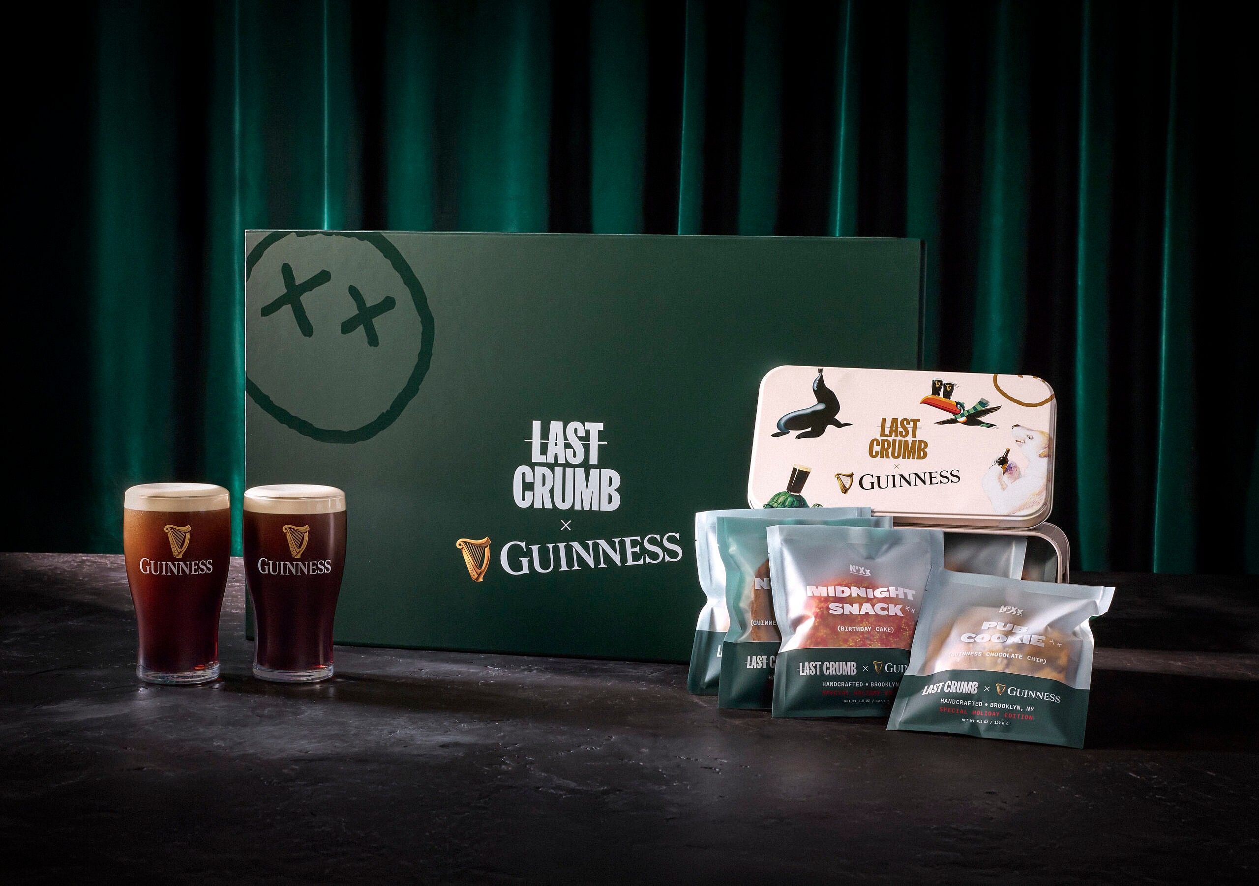 Guinness and Last Crumb cookie collaboration.