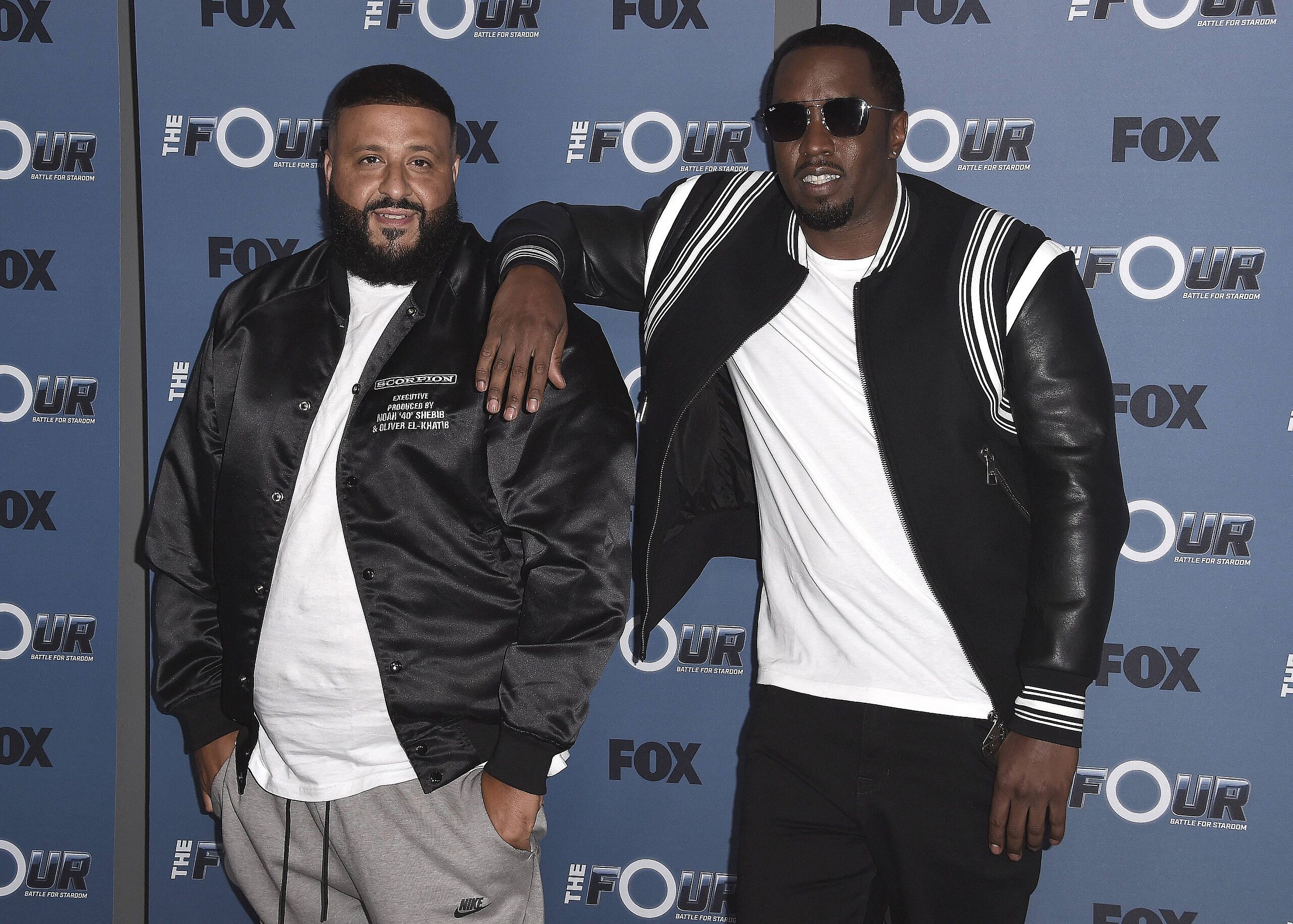 Meghan Trainor at Fox's "The Four: Battle for Stardom" Season 2 red carpet at CBS Radford Studios on May 30, 2018 in Studio City, California. (Photo by Scott Kirkland/Fox/PictureGroup). 30 May 2018 Pictured: DJ Khaled, Sean "Diddy" Combs. Photo credit: 