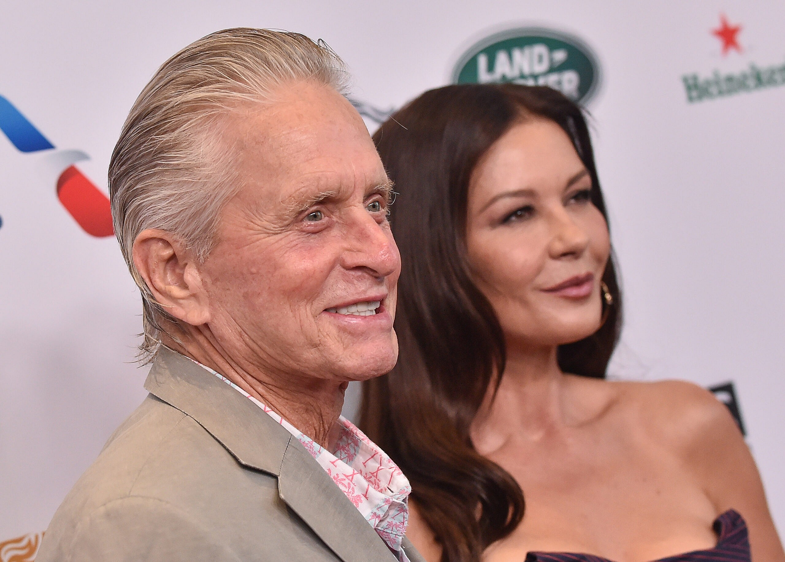 Catherine Zeta-Jones and Michael Douglas