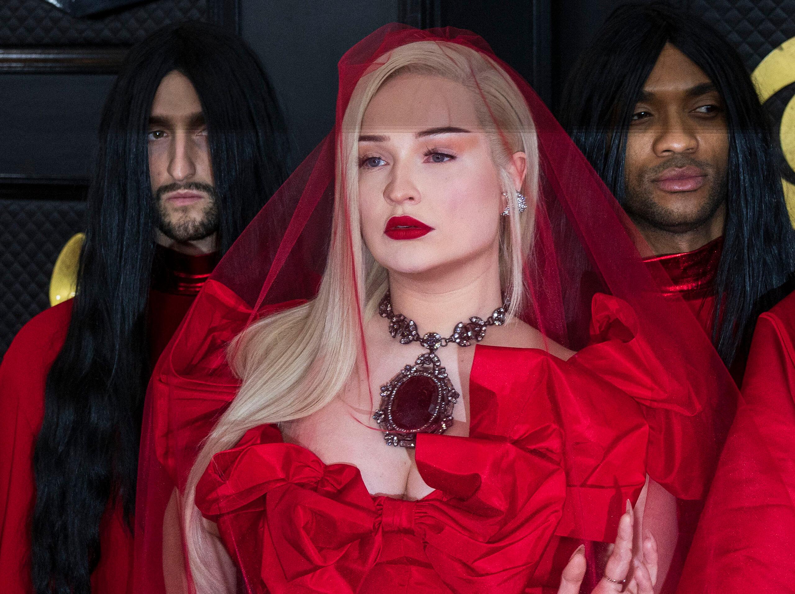 Kim Petras at the 65th Grammy Awards