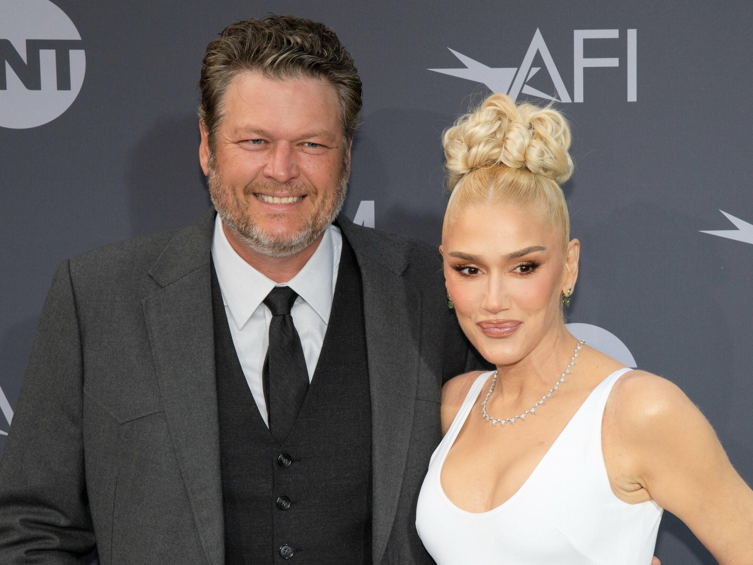 Gwen Stefani and Blake Shelton at 48th AFI Life Achievement Award Gala Tribute Celebrating Julie Andrews