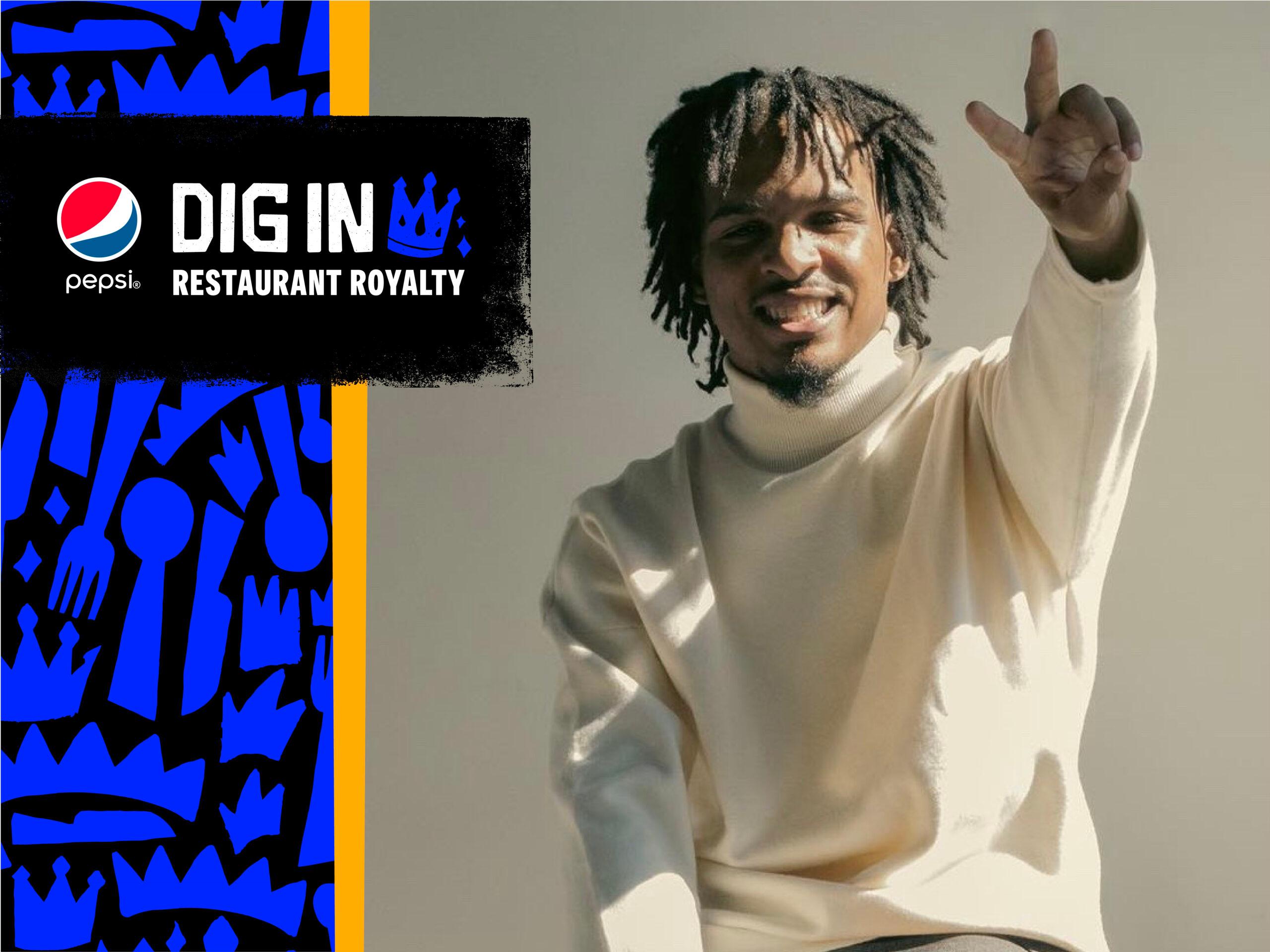 Keith Lee teams up with Pepsi Dig In