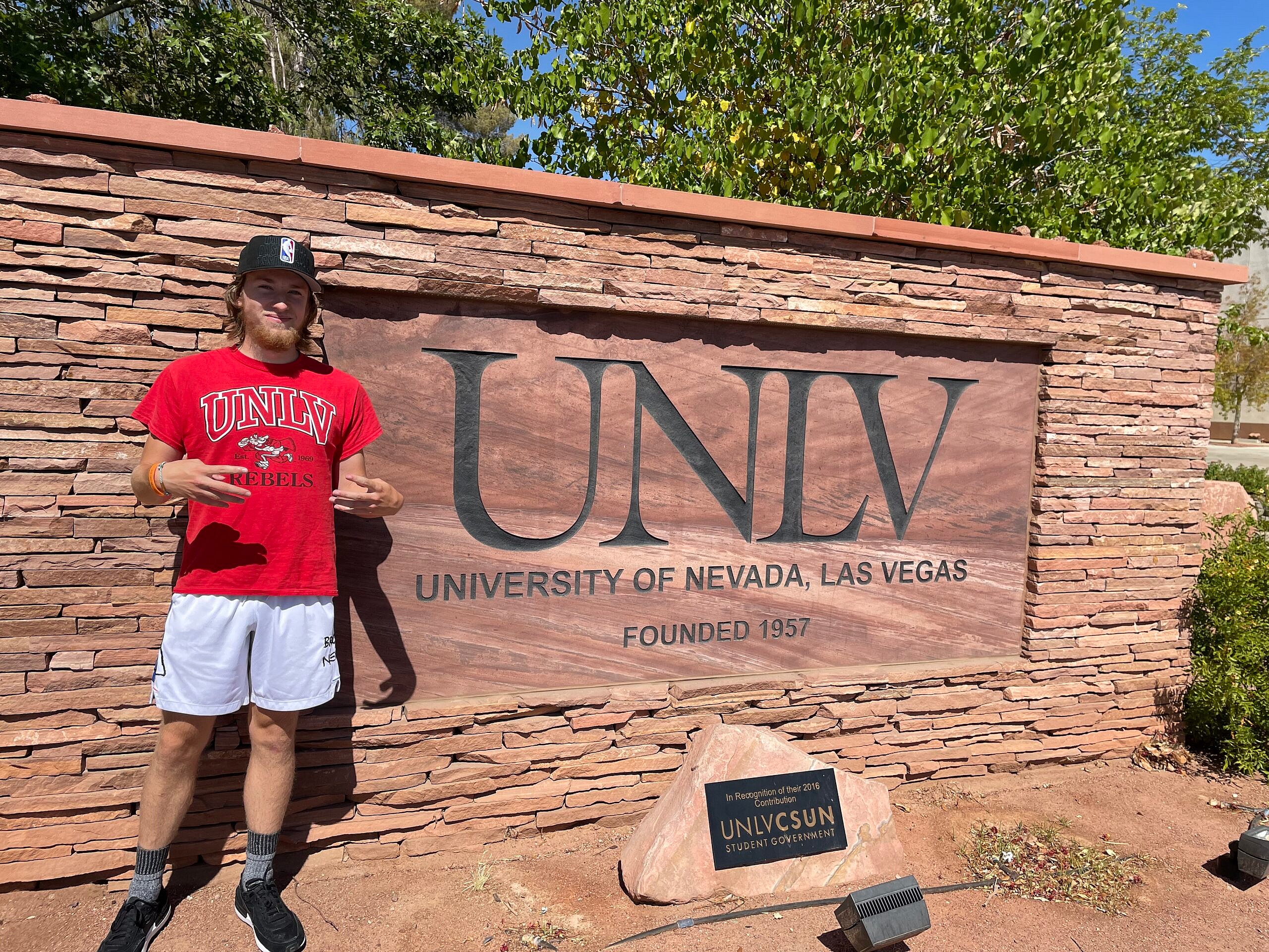 Jesse VanDerveer at UNLV