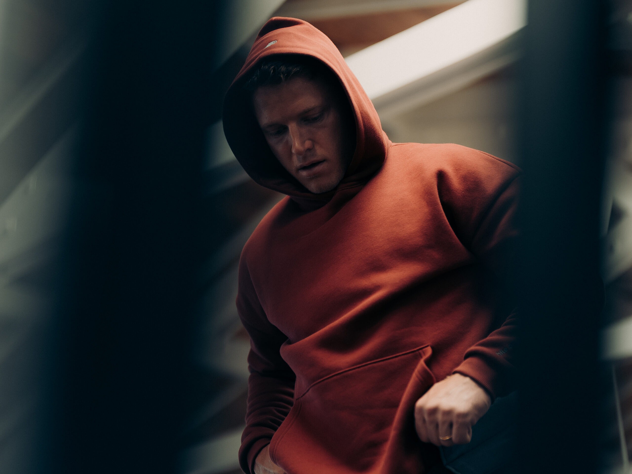 Christian McCaffrey while on earth ad