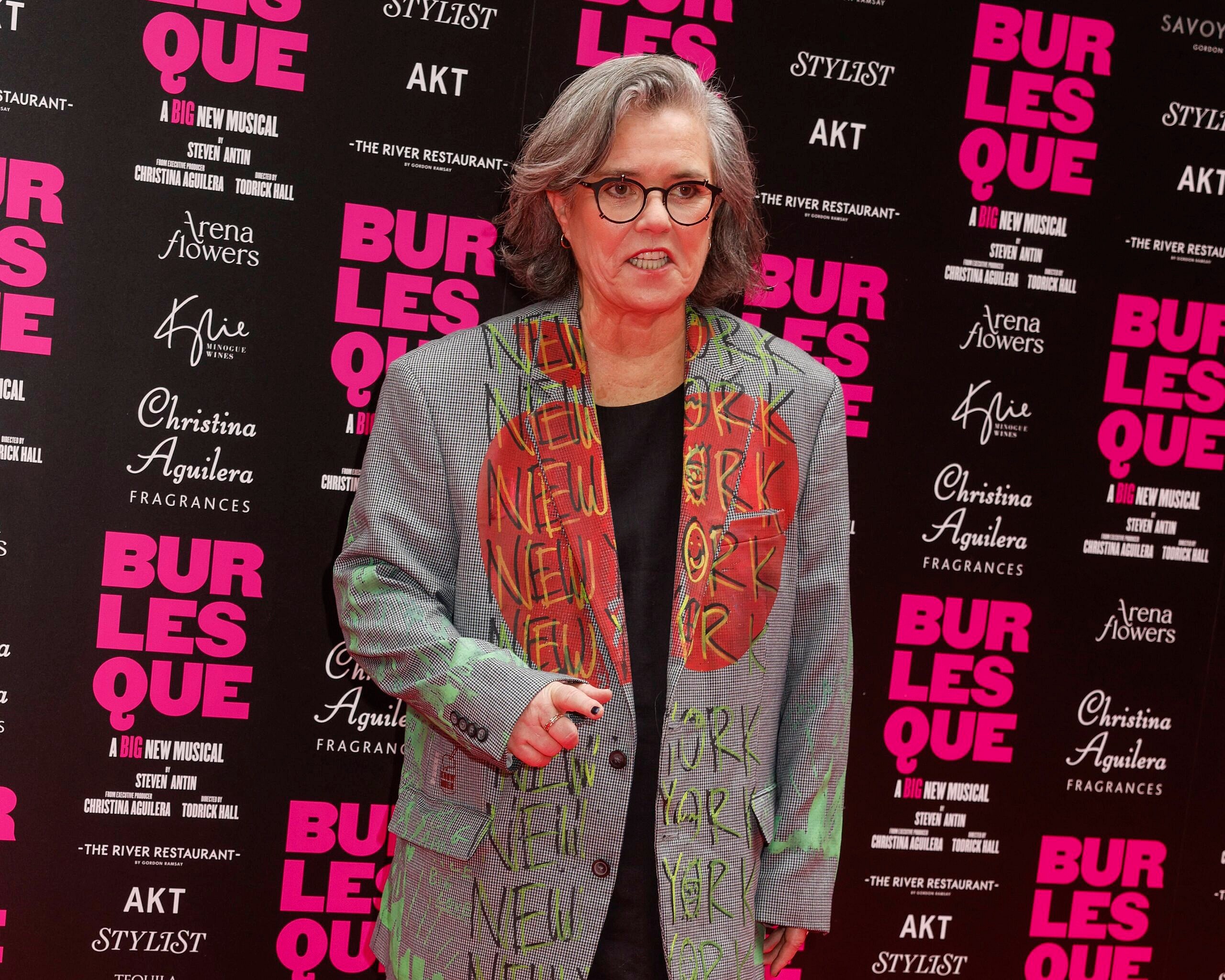 Rosie O'Donnell at Burlesque: The Musical World Premiere