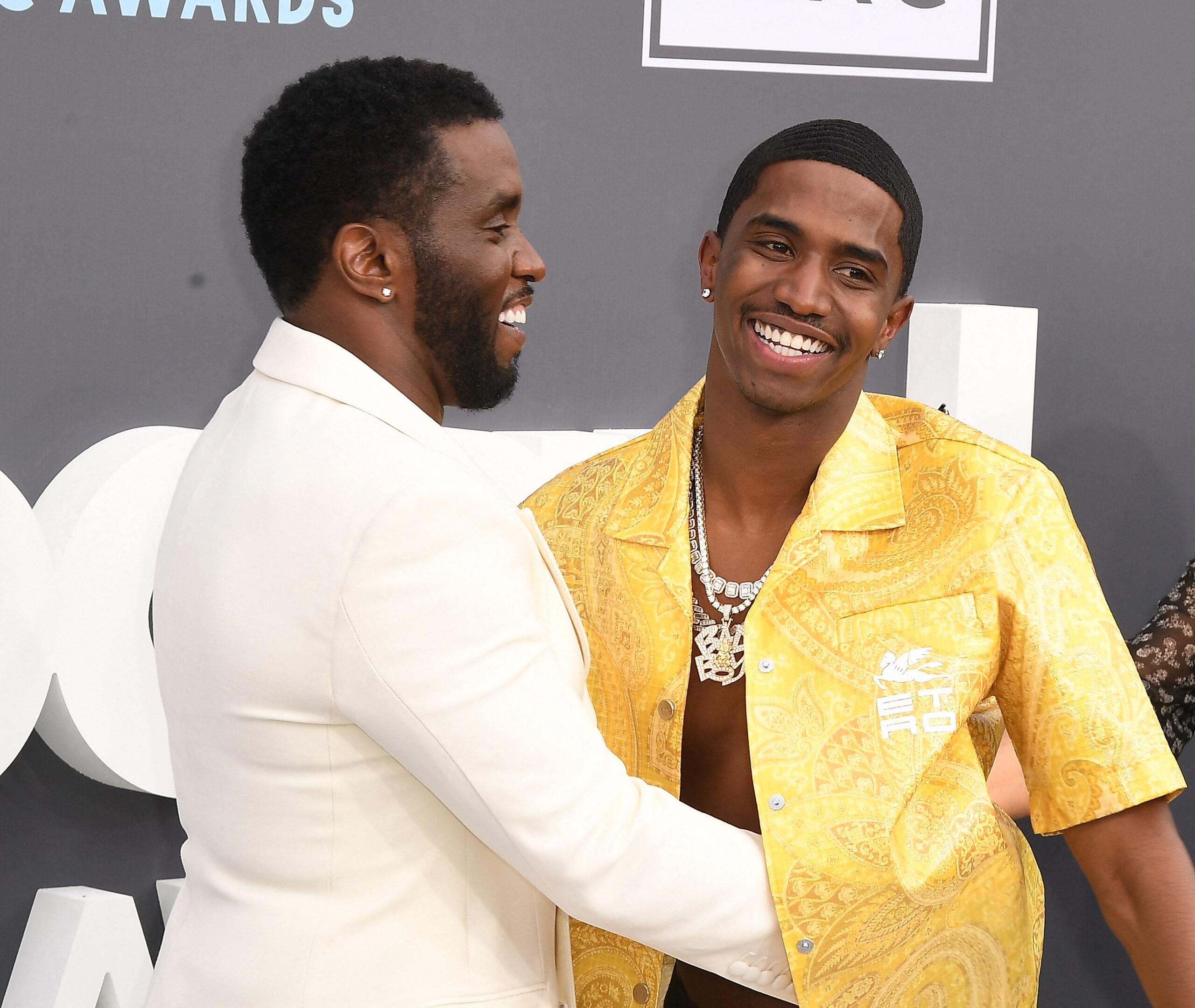 Diddy and his son.
