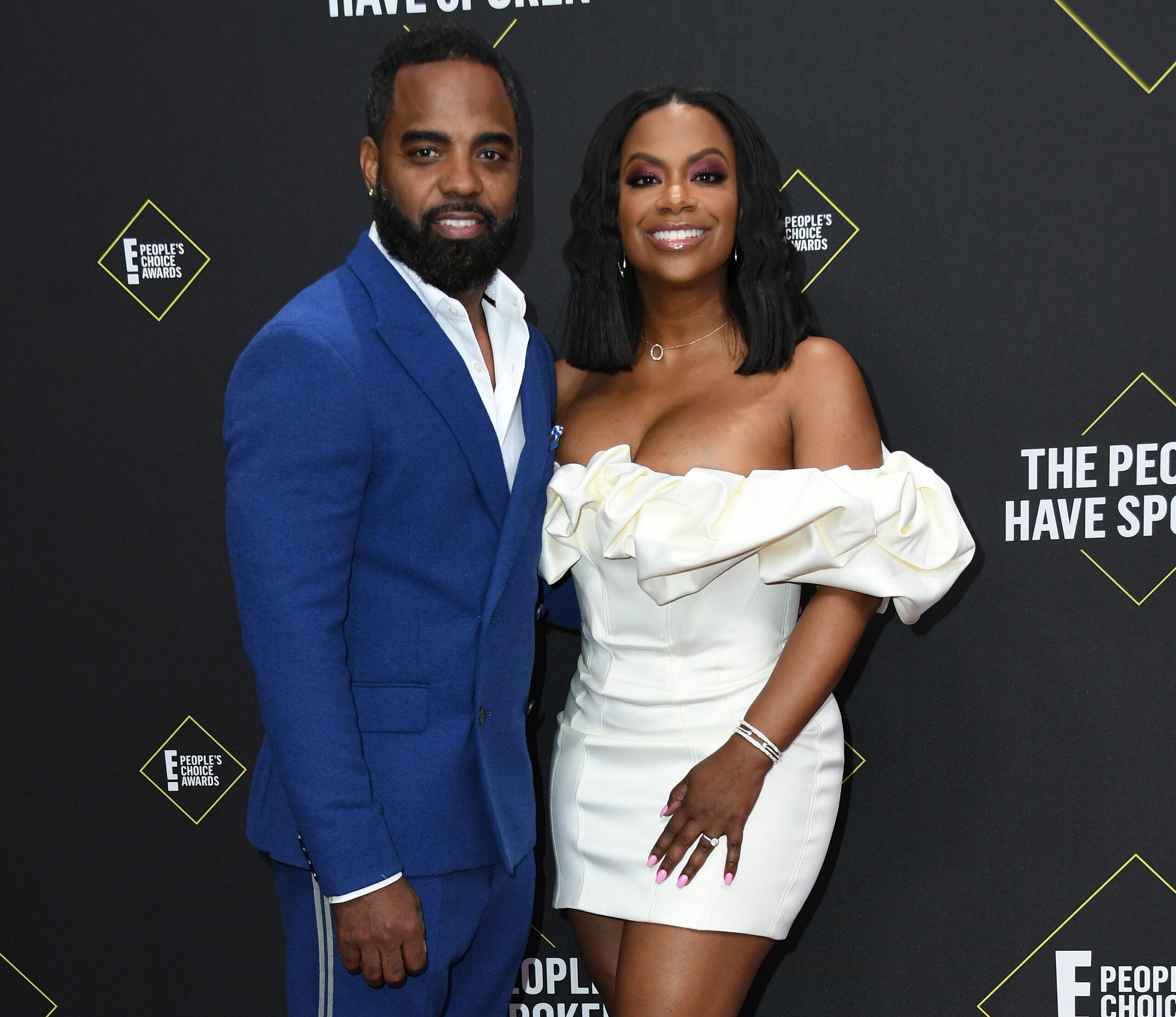 Kandi Burruss & Todd Tucker at 2019 People's Choice Awards