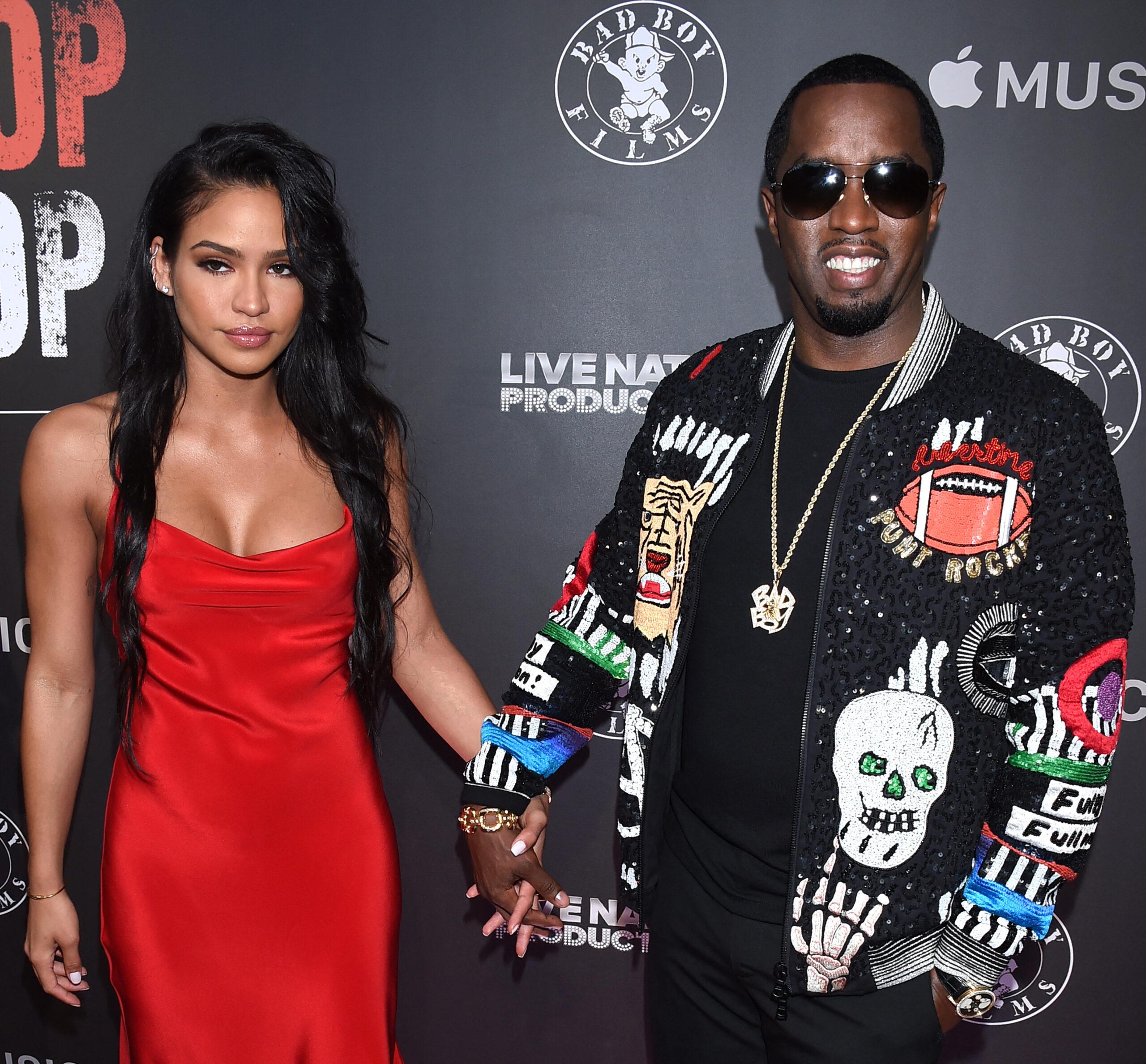 Cassie and Diddy at the 'Can't Stop, Won't Stop: A Bad Boy Story'
