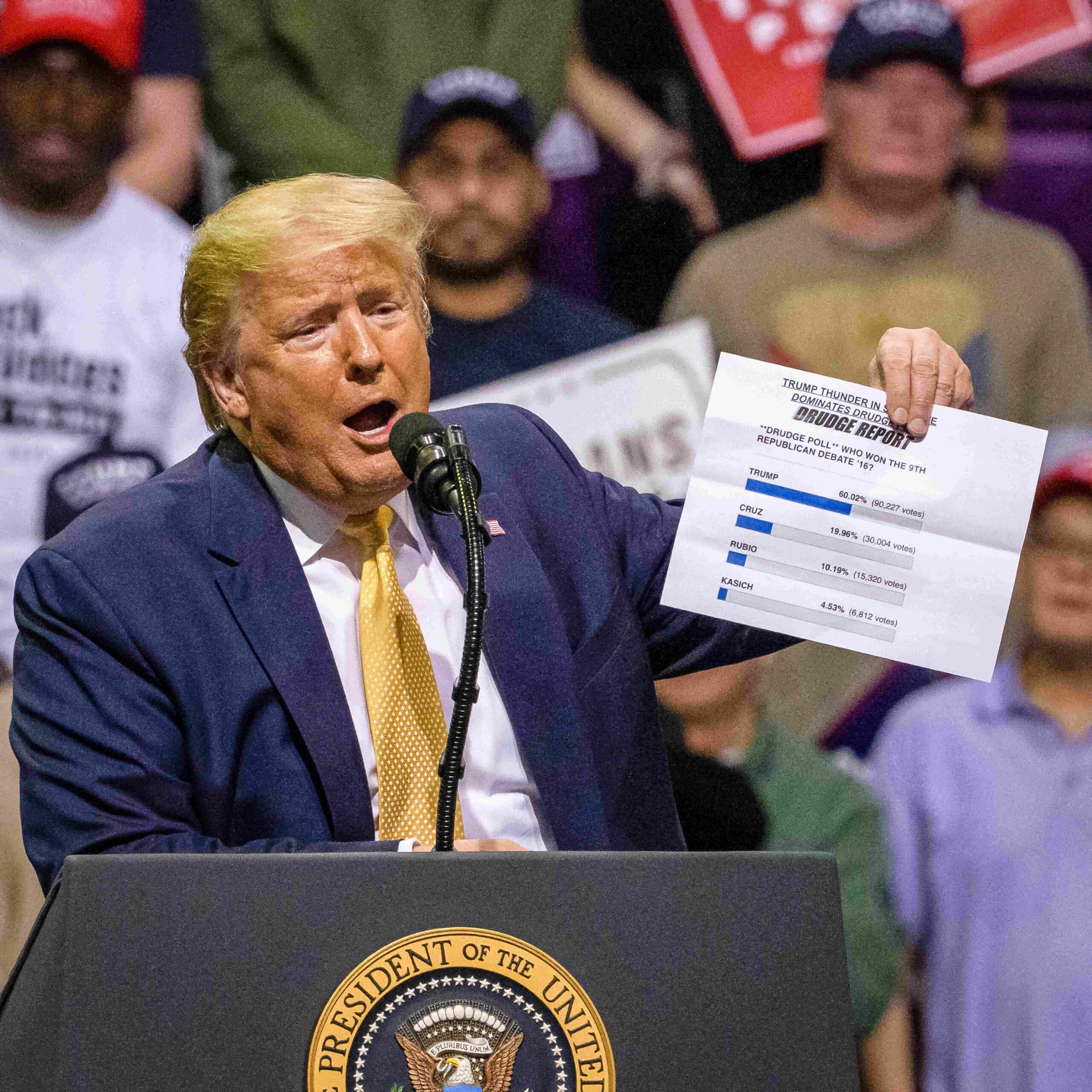 Trump Holds Rally In Colorado Springs