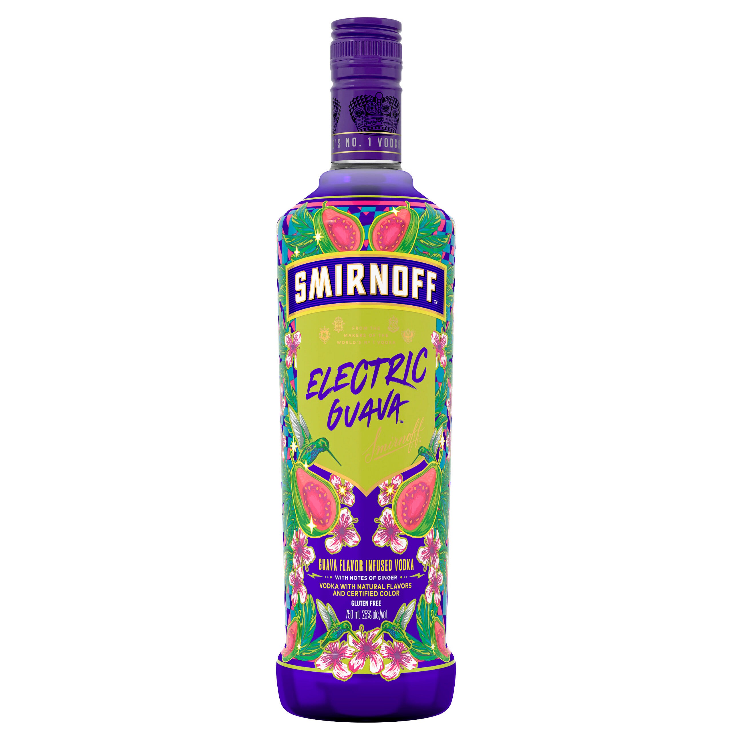 Smirnoff Electric Guava bottle