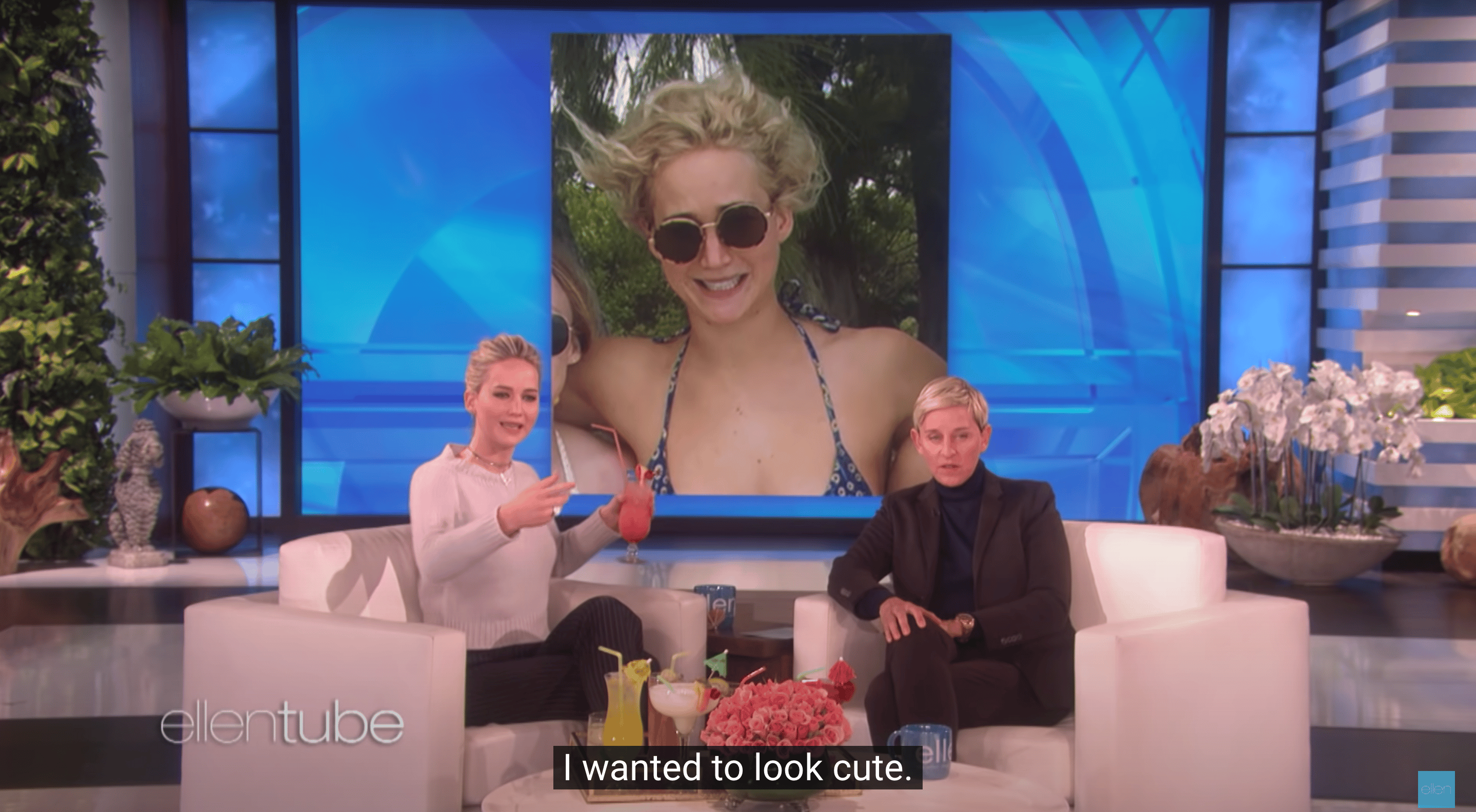 Jennifer Lawrence drunk alter-ego