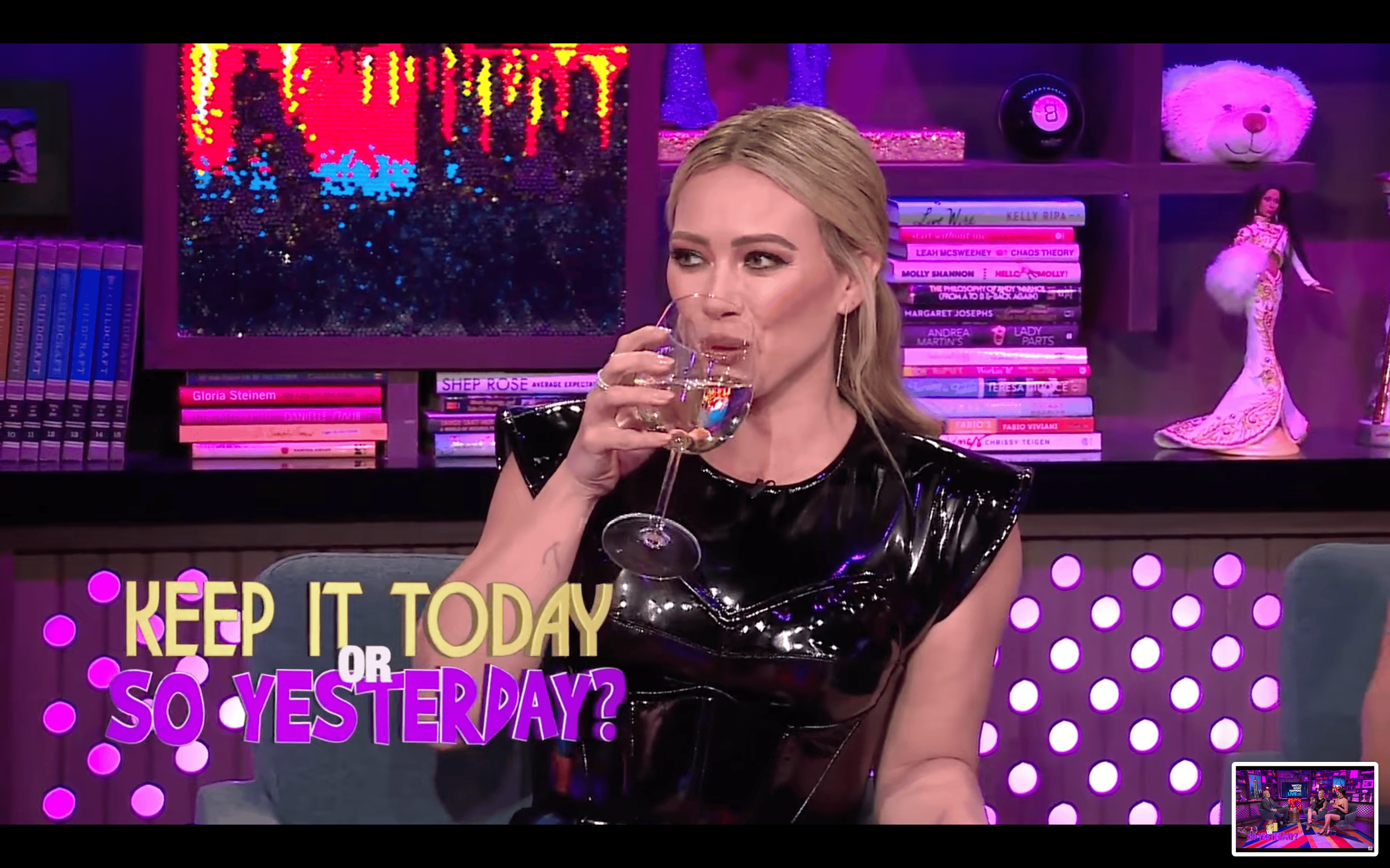 Hilary Duff Appears On 'Watch What Happens Live', Looks 'Annoyed' The Whole Time