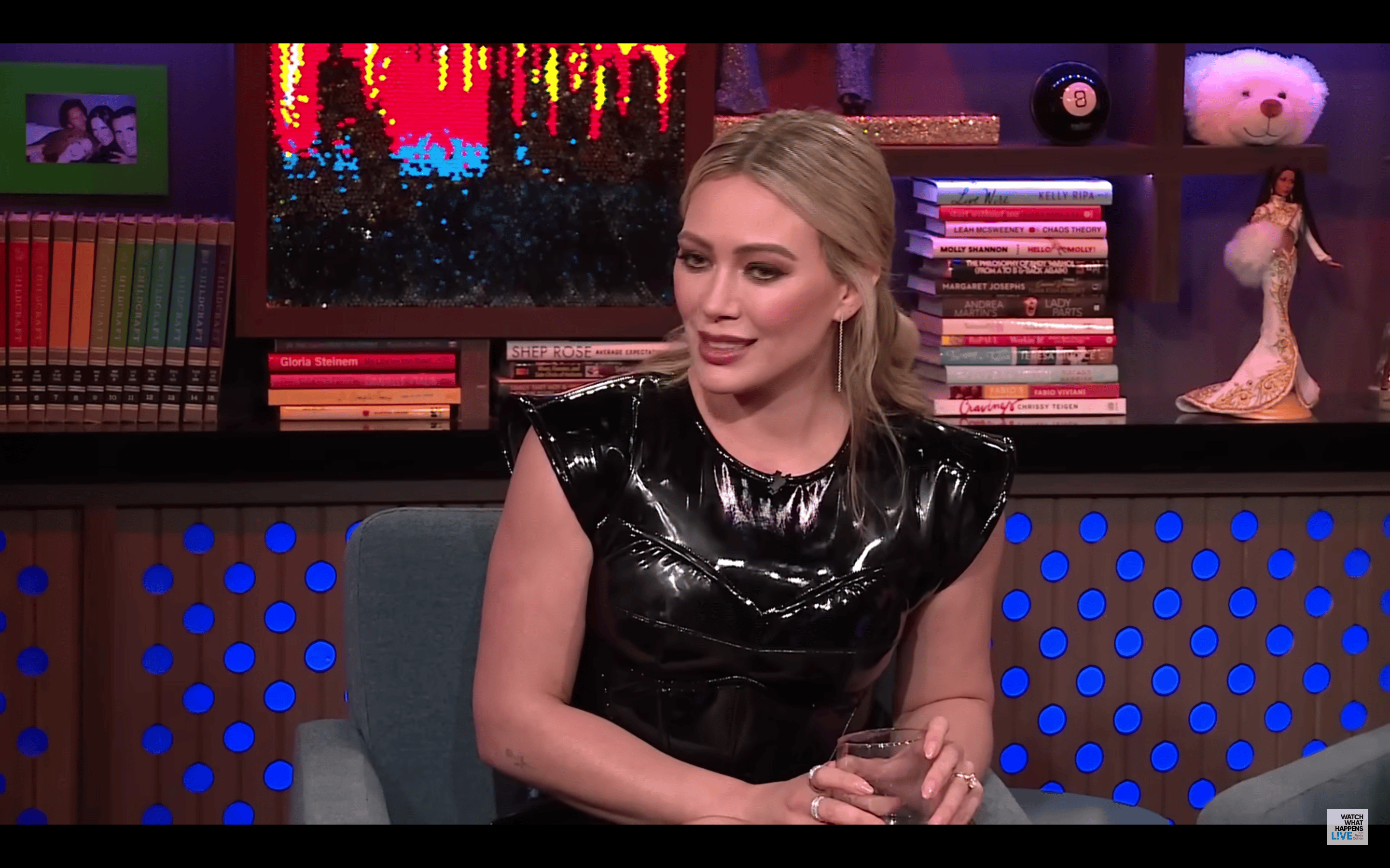Hilary Duff Appears On 'Watch What Happens Live', Looks 'Annoyed' The Whole Time