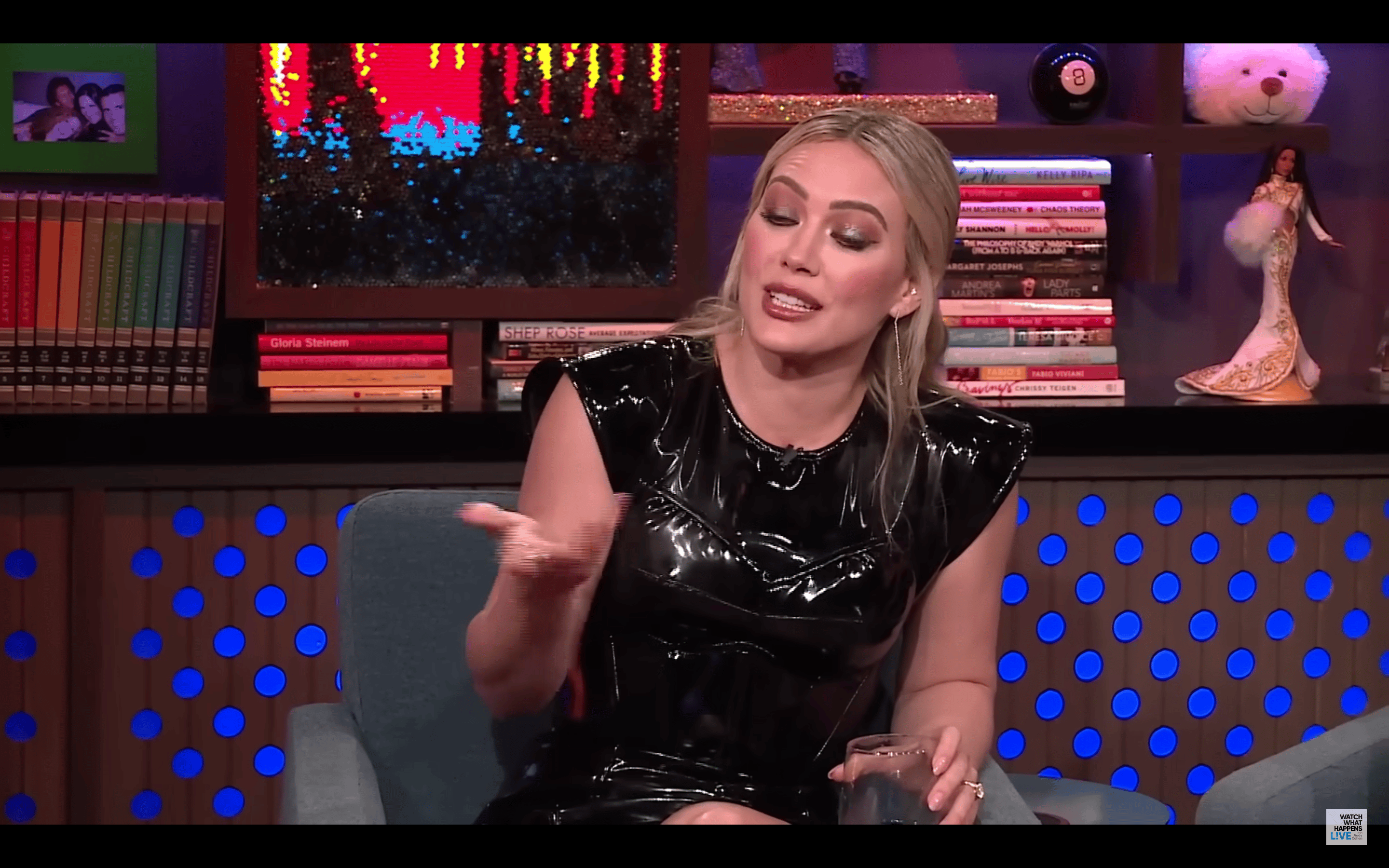 Hilary Duff Appears On 'Watch What Happens Live', Looks 'Annoyed' The Whole Time
