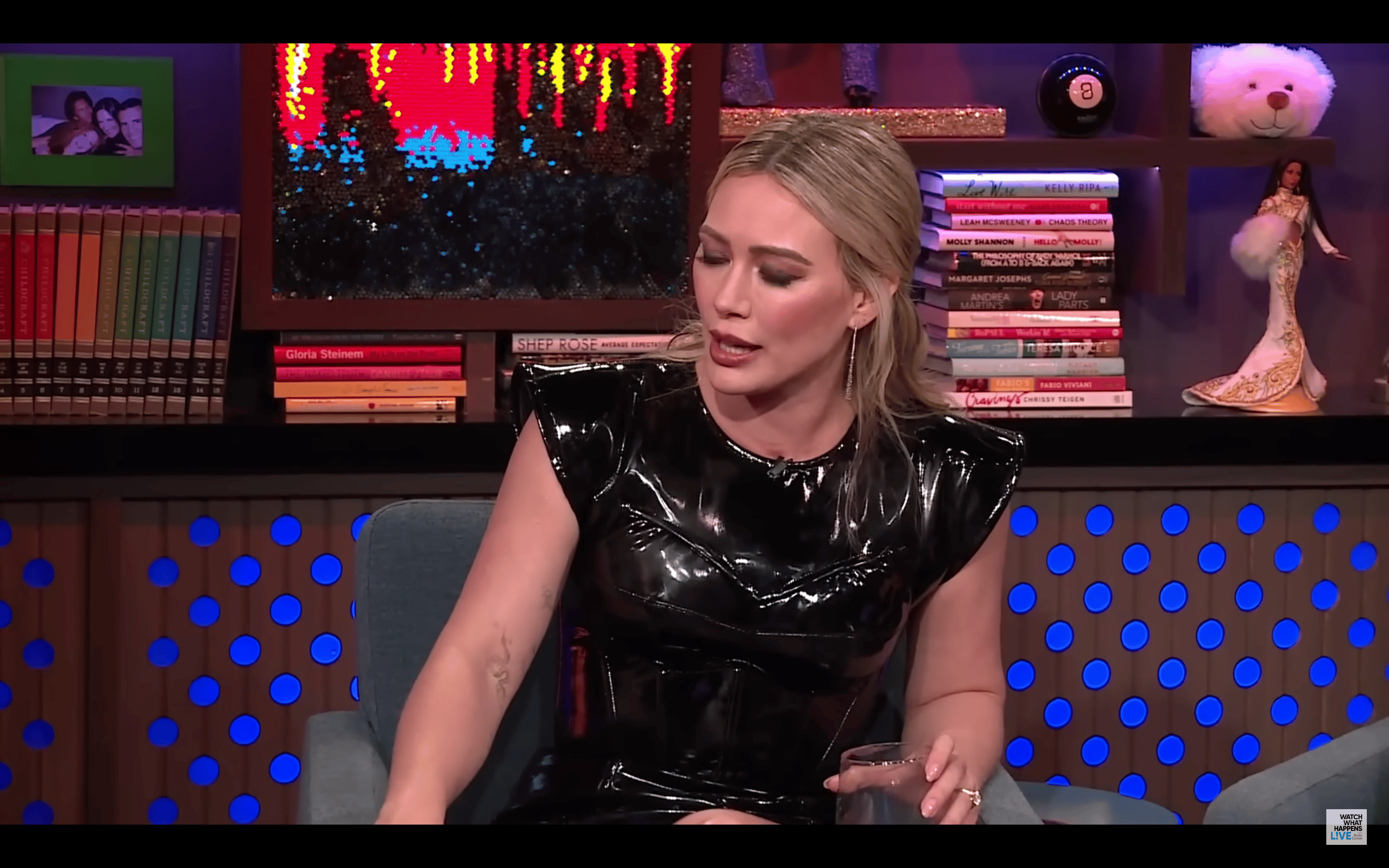 Hilary Duff Appears On 'Watch What Happens Live', Looks 'Annoyed' The Whole Time