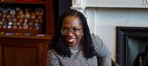 United States Senator Mitt Romney Republican of Utah meets with Supreme Court nominee Judge Ketanji Brown Jackson