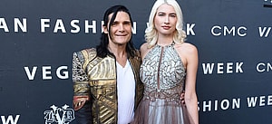 Corey Feldman and Courtney Anne Mitchell at Vegan Fashion Week