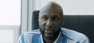 Lamr Odom during interview