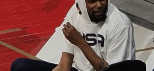 Team USA Bradley Beal and Jerami Grant are ruled out of Olympics due to Covid-19 issues as they are spotted for last time with their team mates in Las Vegas