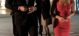 Gina Rodriguez and Tom Ellis filming quot Players quot in NY