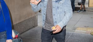 Ryan Eggold is seen arriving at the Today Show.