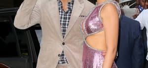 Blake Lively and Ryan Reynolds pose together while attending at the Free Guy Premiere in NYC