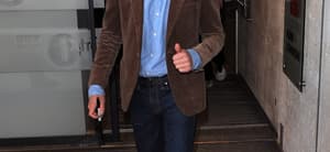 Andrew Garfield and Emma Stone are seen leaving the BBC Radio 1 Studios