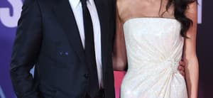 Amal CLooney & George Clooney smiling