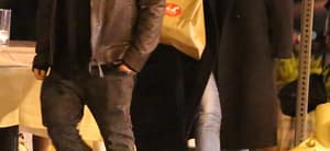 Cameron Diaz and Benji Madden are seen leaving Il Piccolino restaurant