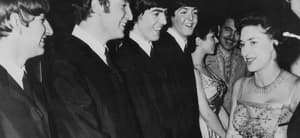 Princess Margaret meets the beaming Beatles after their royal show triumph - Nov 1963. 07 Aug 2000 Pictured: Princess Margaret meets the beaming Beatles after their royal show triumph - Nov 1963. Photo credit: News Licensing / MEGA TheMegaAgency.com +1 888 505 6342 (Mega Agency TagID: MEGA694781_001.jpg) [Photo via Mega Agency]