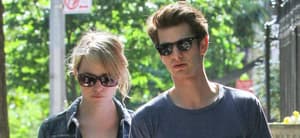 ANDREW GARFIELD and EMMA STONE
