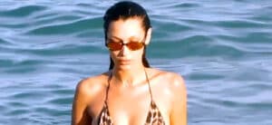 Bella Hadid is off drinking